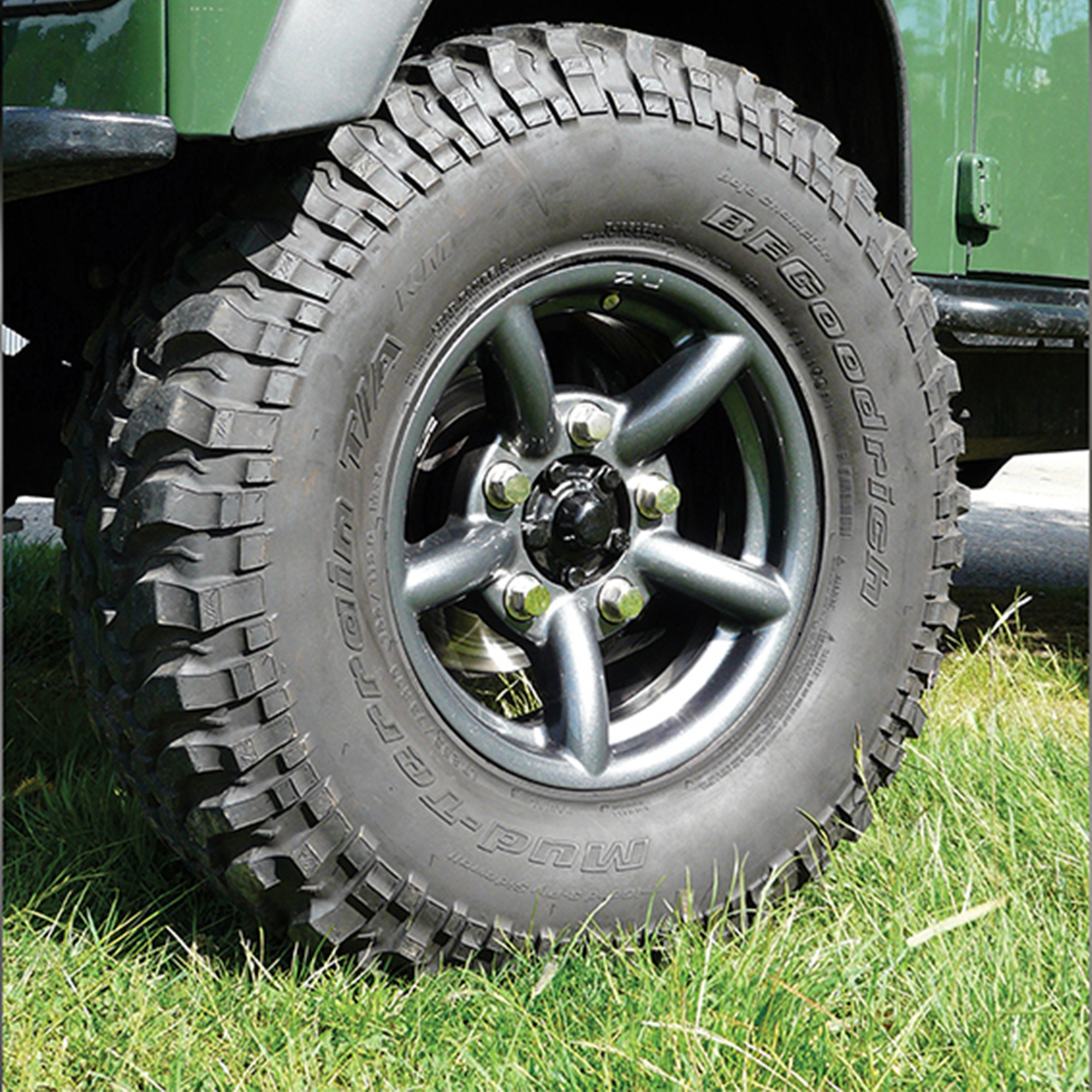 16X7 Anthracite Zu Land Rover Alloy Wheel 11mm Offset