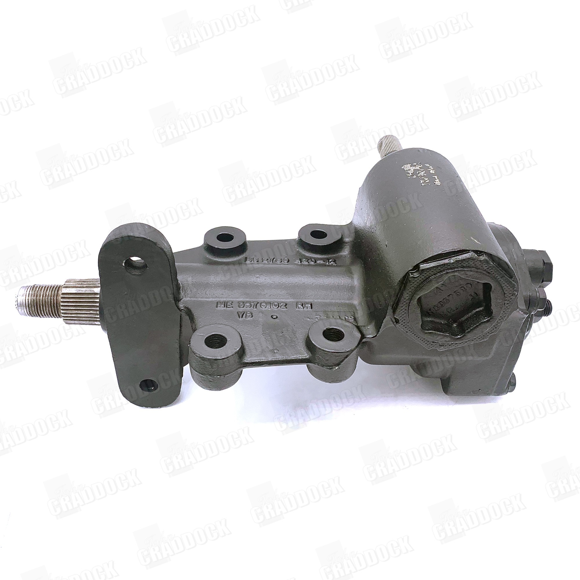 Steering Box Manual Gemmer Range Rover up to 1986 and 90/110. Exchange Unit Add Â£200 Refundable on Return Of Old Unit