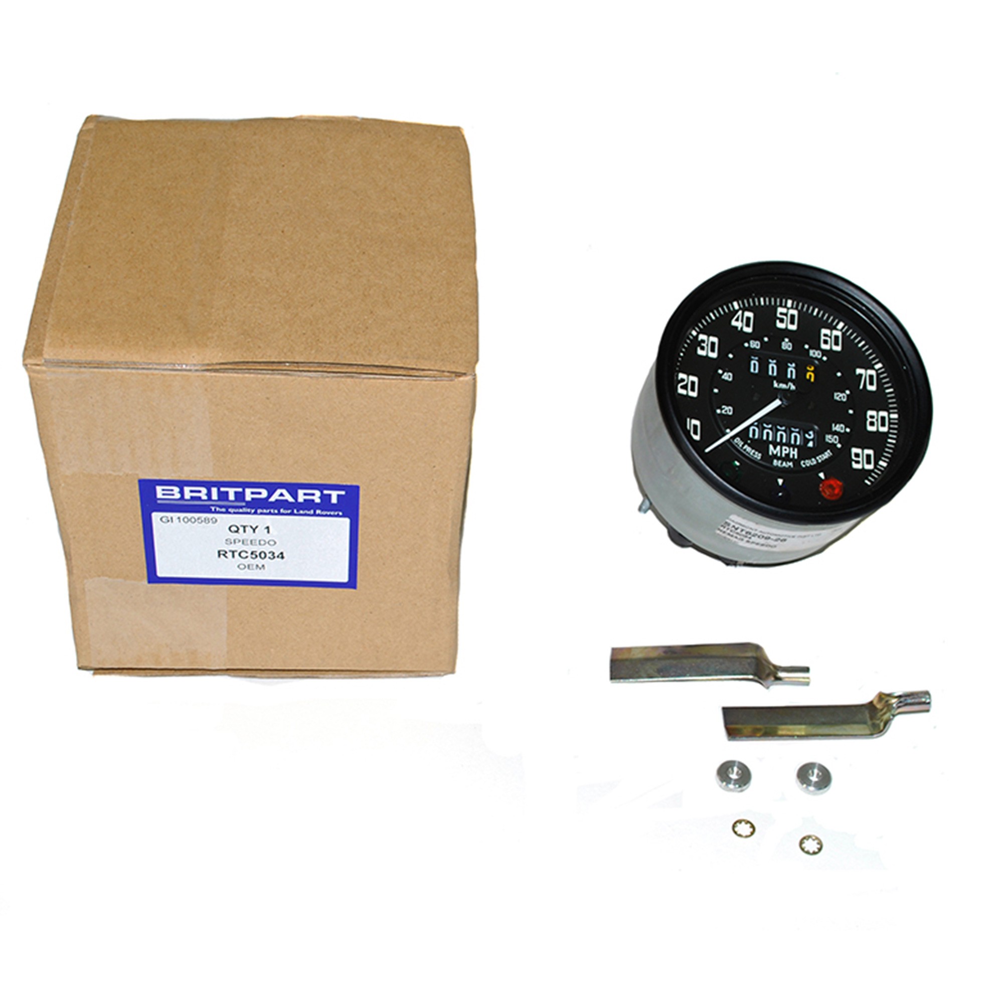 RTC5034 - Speedometer Series 3 Fitted with 600/650/750/205 x 16 Tyres and 101 F/Control M.p.h