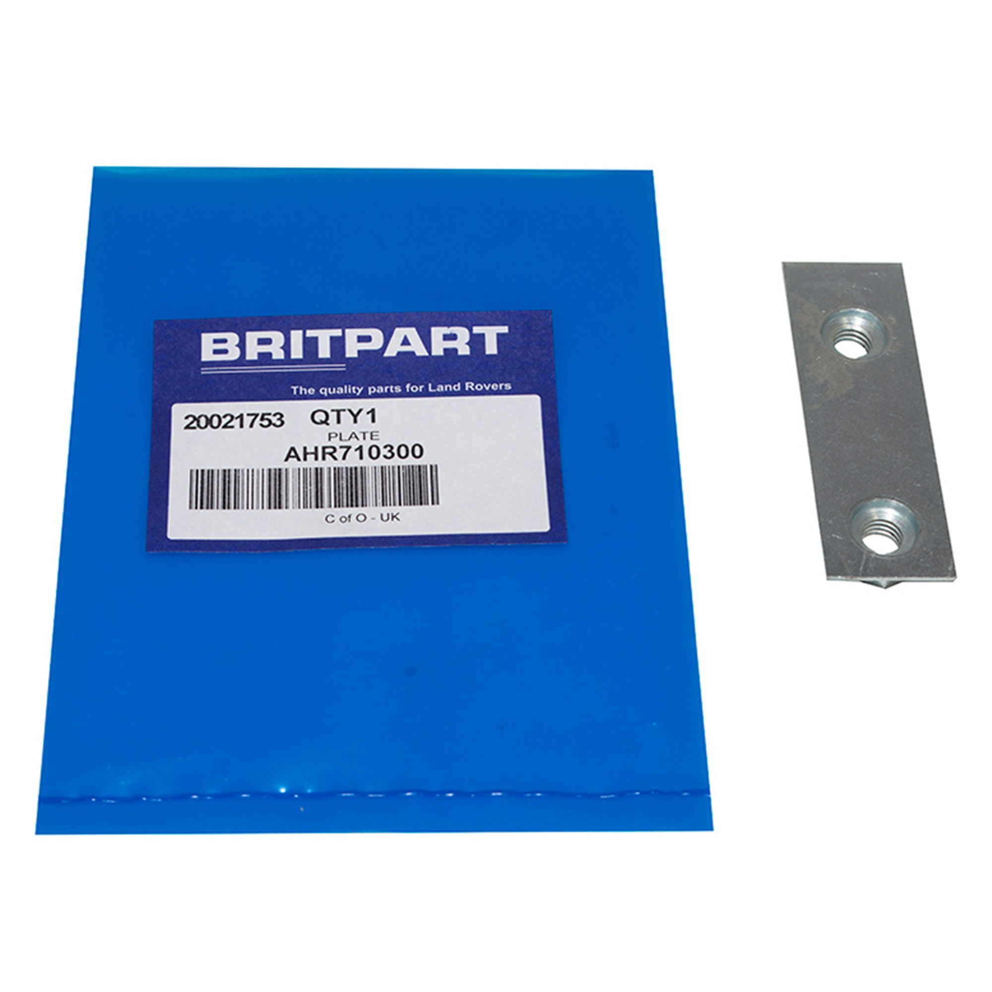 Nut Plate Fixing Hard Top. - AHR710300