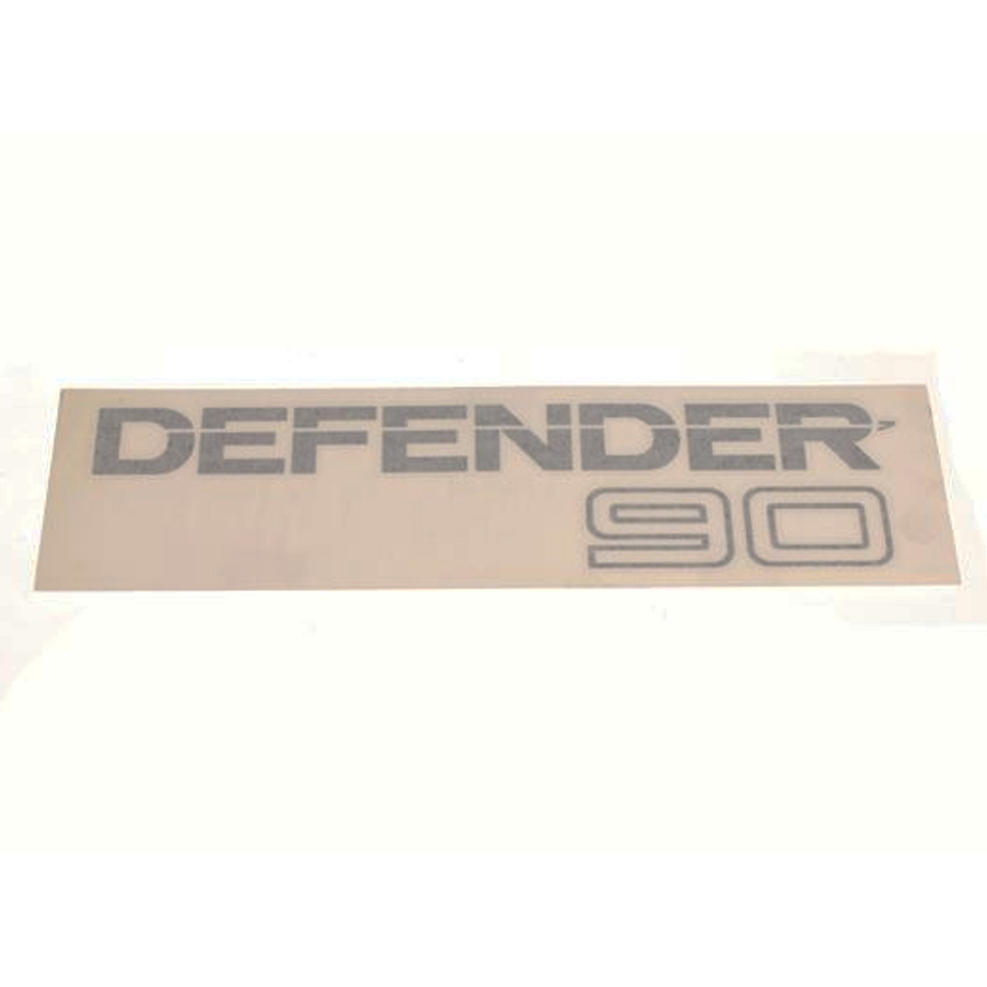 BTR2981LYV - Black Rear " Defender 90" Decal