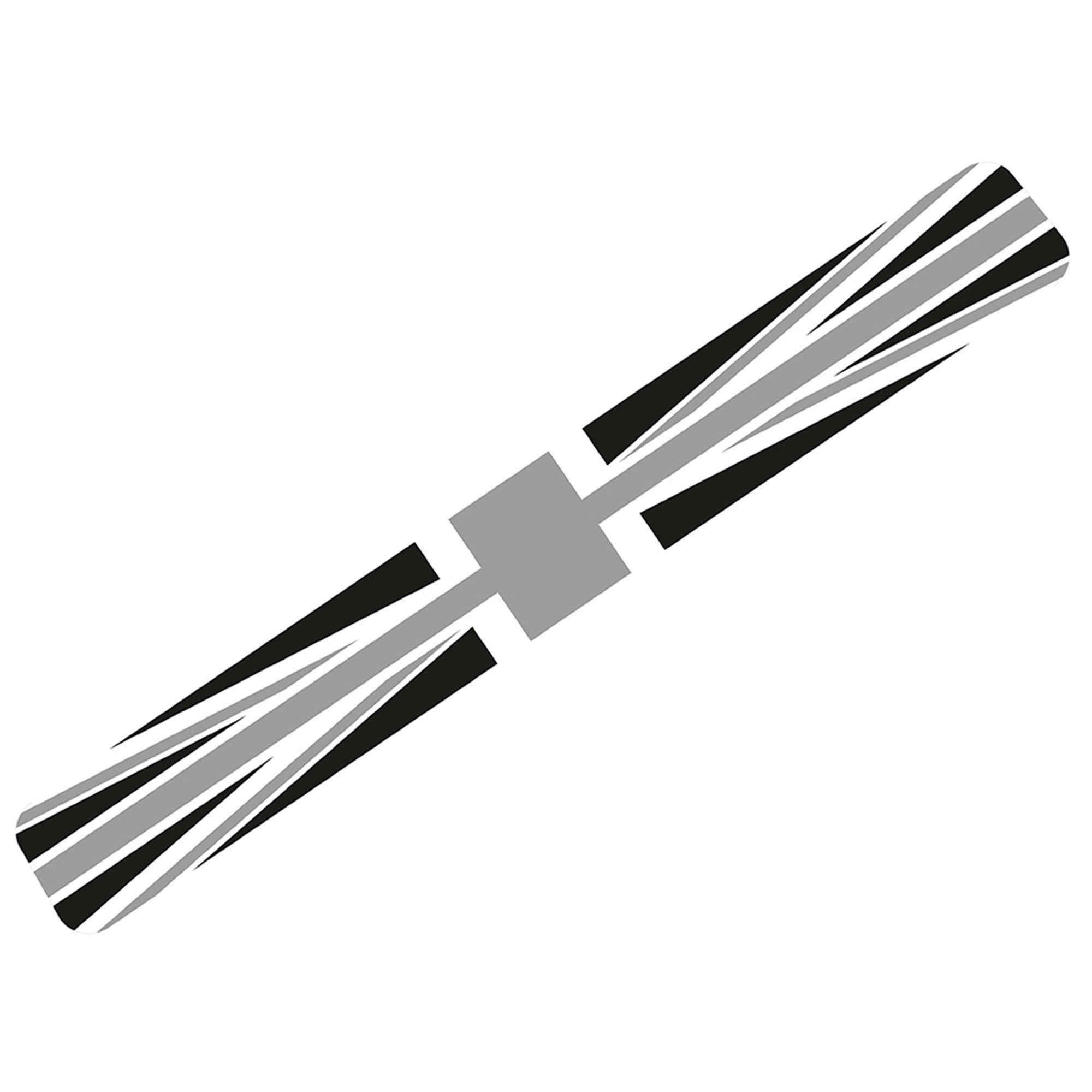 STICKER-UNION-FG - Wheel Cover Sticker - Monochrome Union Flag Design