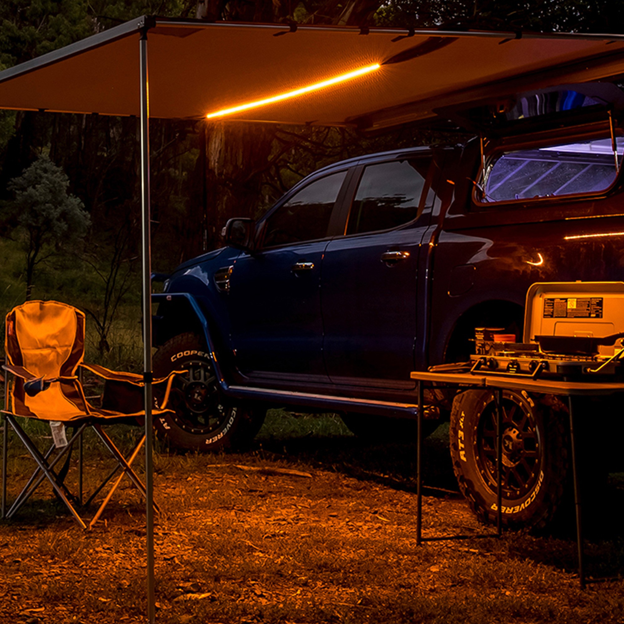 ARB Awning W/Light 2000X2500