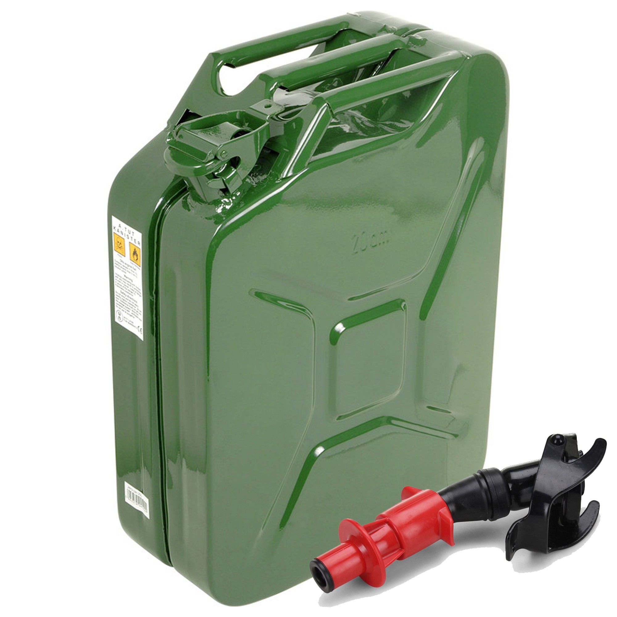 GJC20GX Jerry Can 20L Green Inc Smart Spout