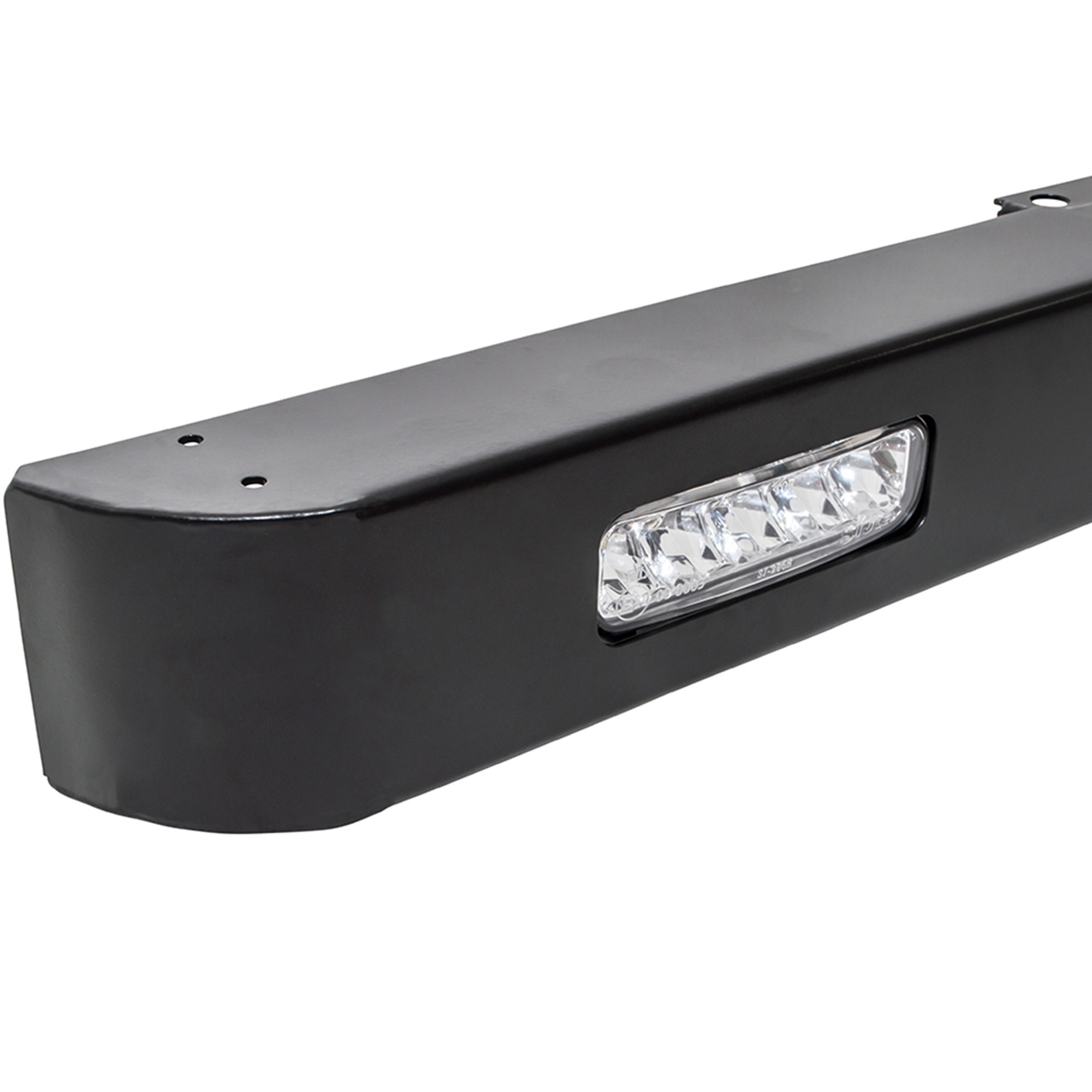 Front Bumper with Ring Led Lamp & End Caps for Defender