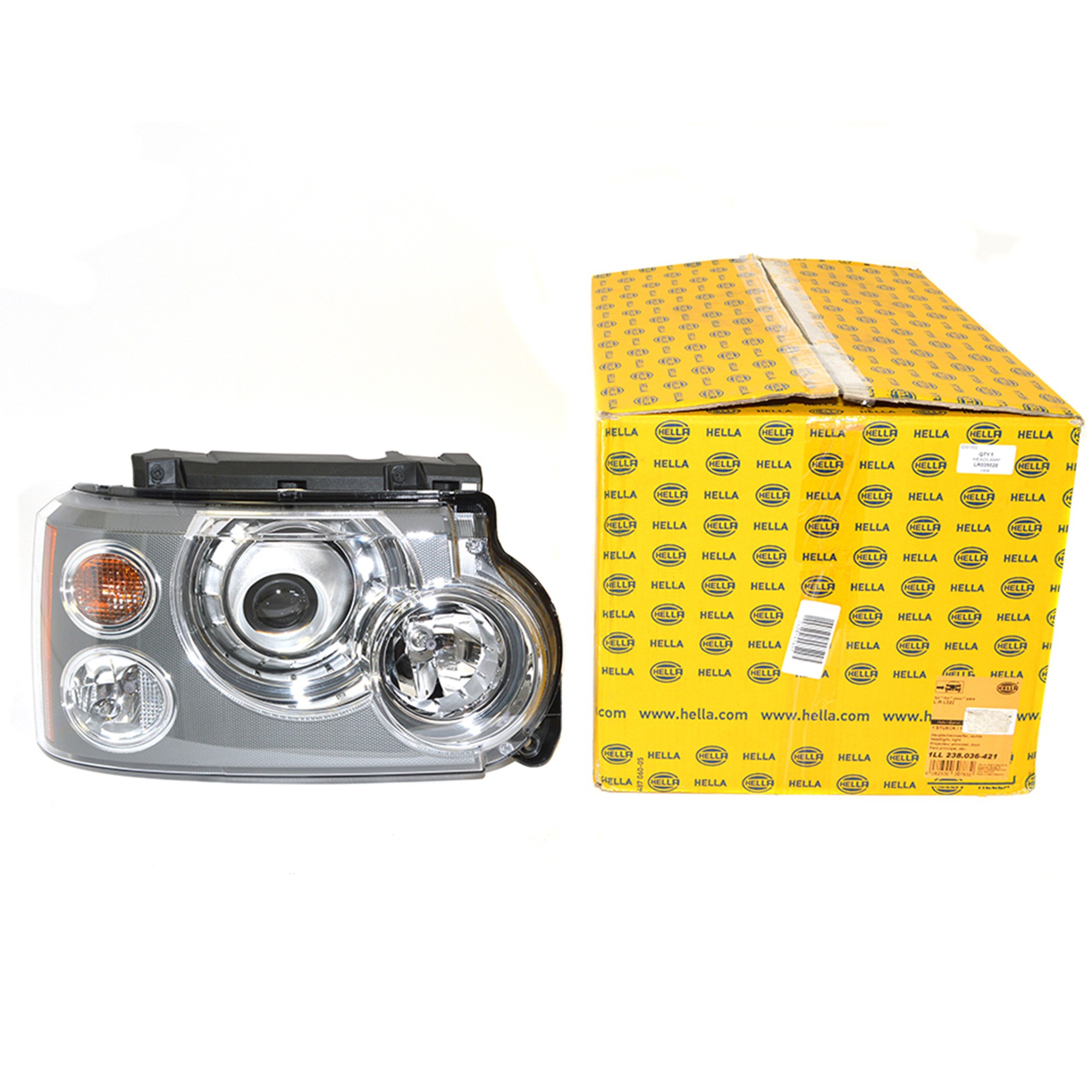 LR035528 - RHD RH Headlamp with Adaptive Bi Xenon