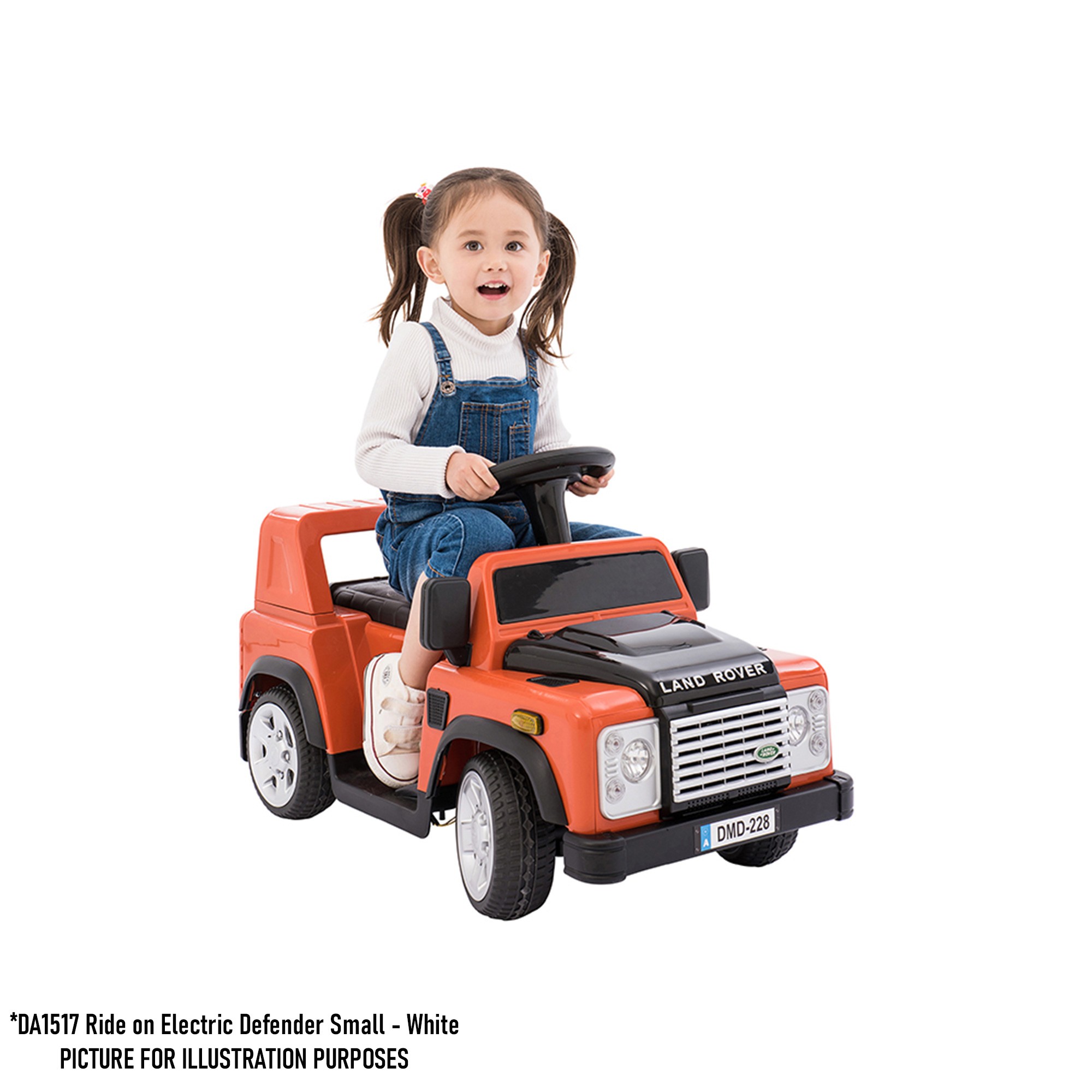 Ride on Electric Defender Small - White