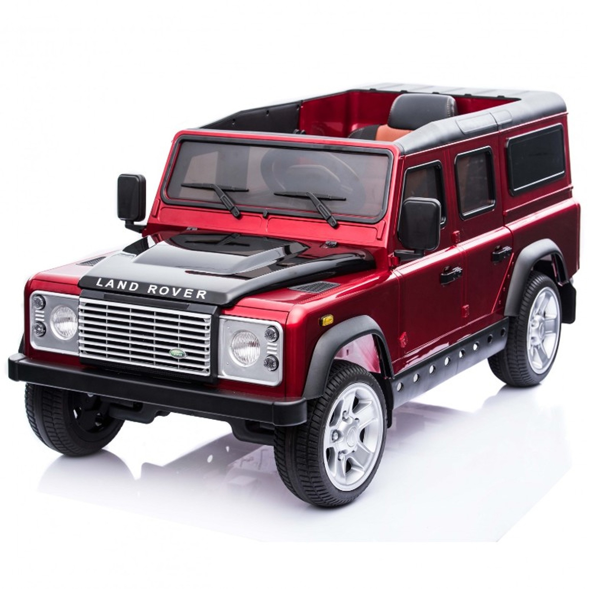 Ride on land rover discount