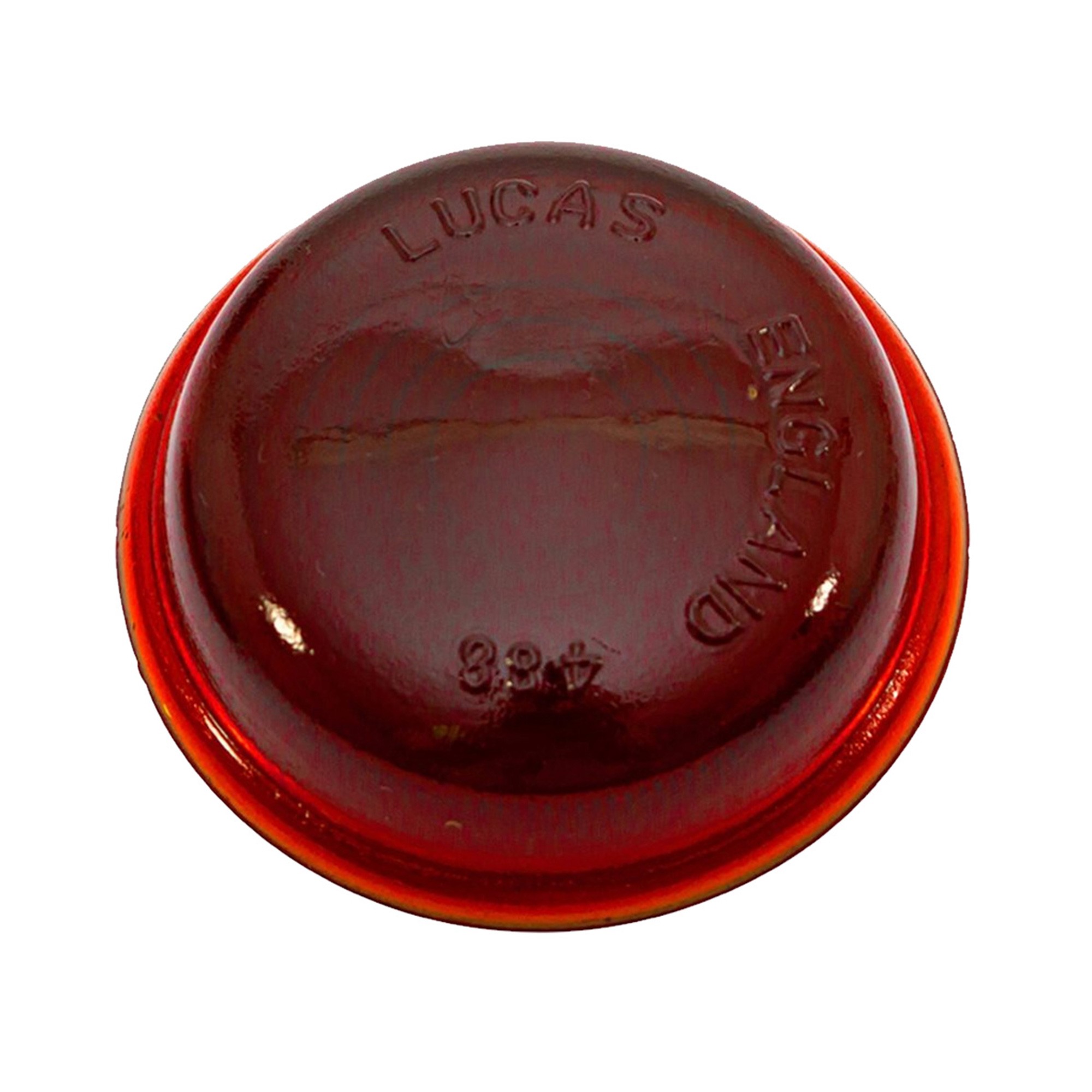Lucas Glass Lens Red