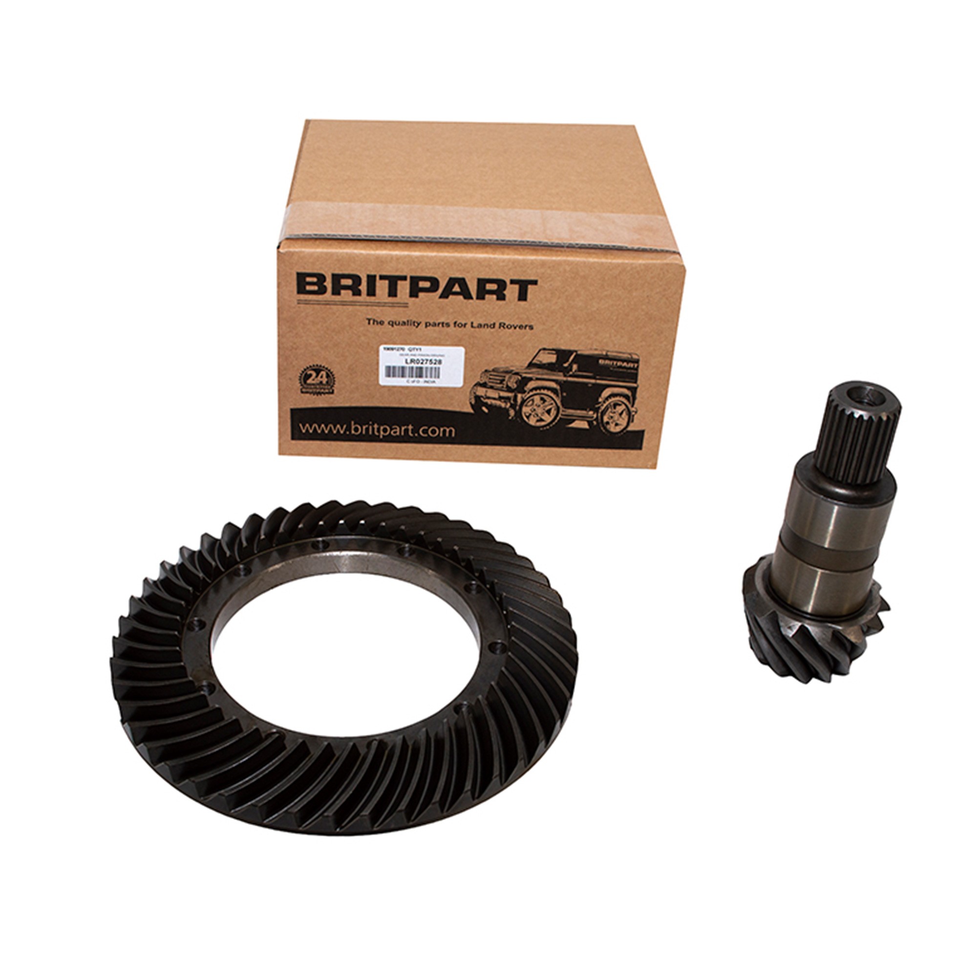 LR027528 - 110/130 Rear Diff Gear and Pinion from Chassis BA823580