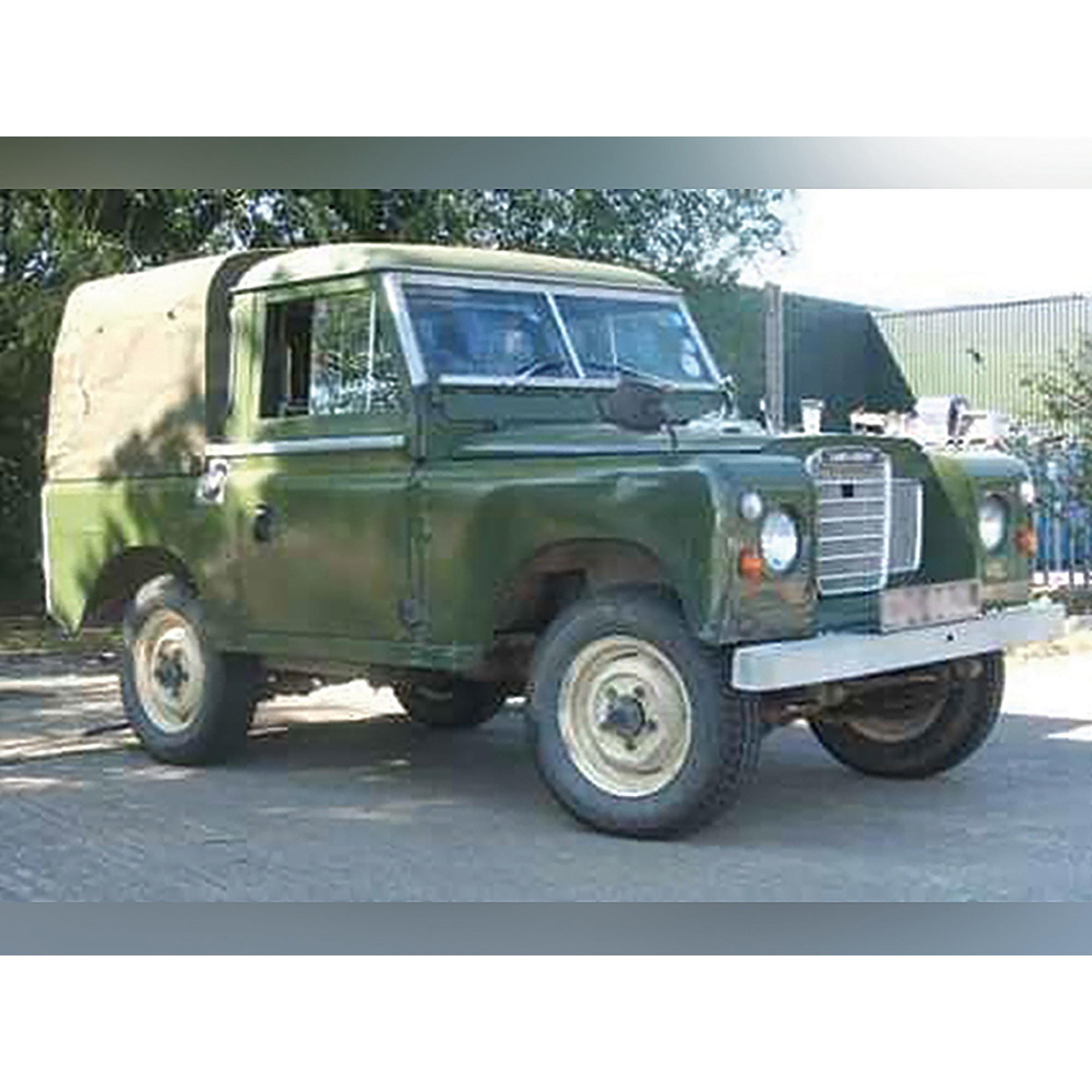 331371AG - 88 3/4 Hood 1958 -84 Khaki.