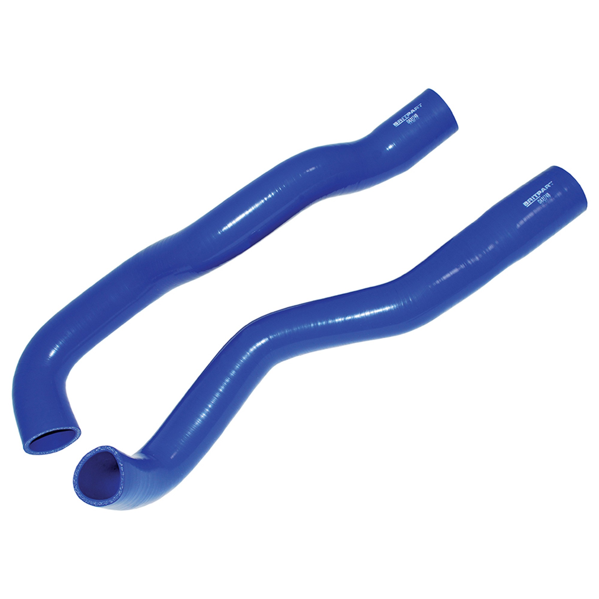 2 Piece Blue Silicone Turbo Hose Kit for Defender 2.4 Puma - DA3174B