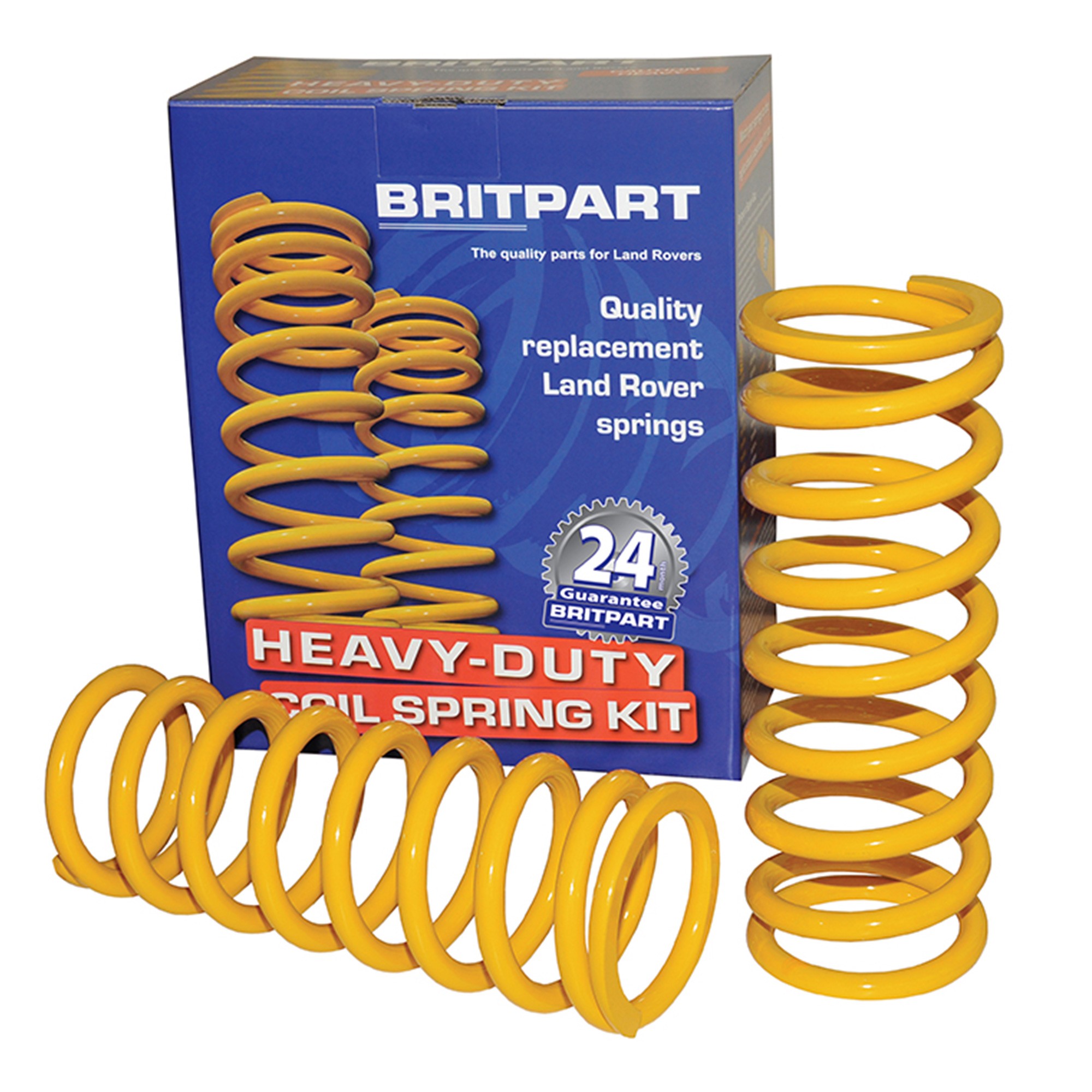 DA4205 - Yellow Springs Rear 50mm Lift 200KG Load Range Rover Discovery and 90 Priced As Pair