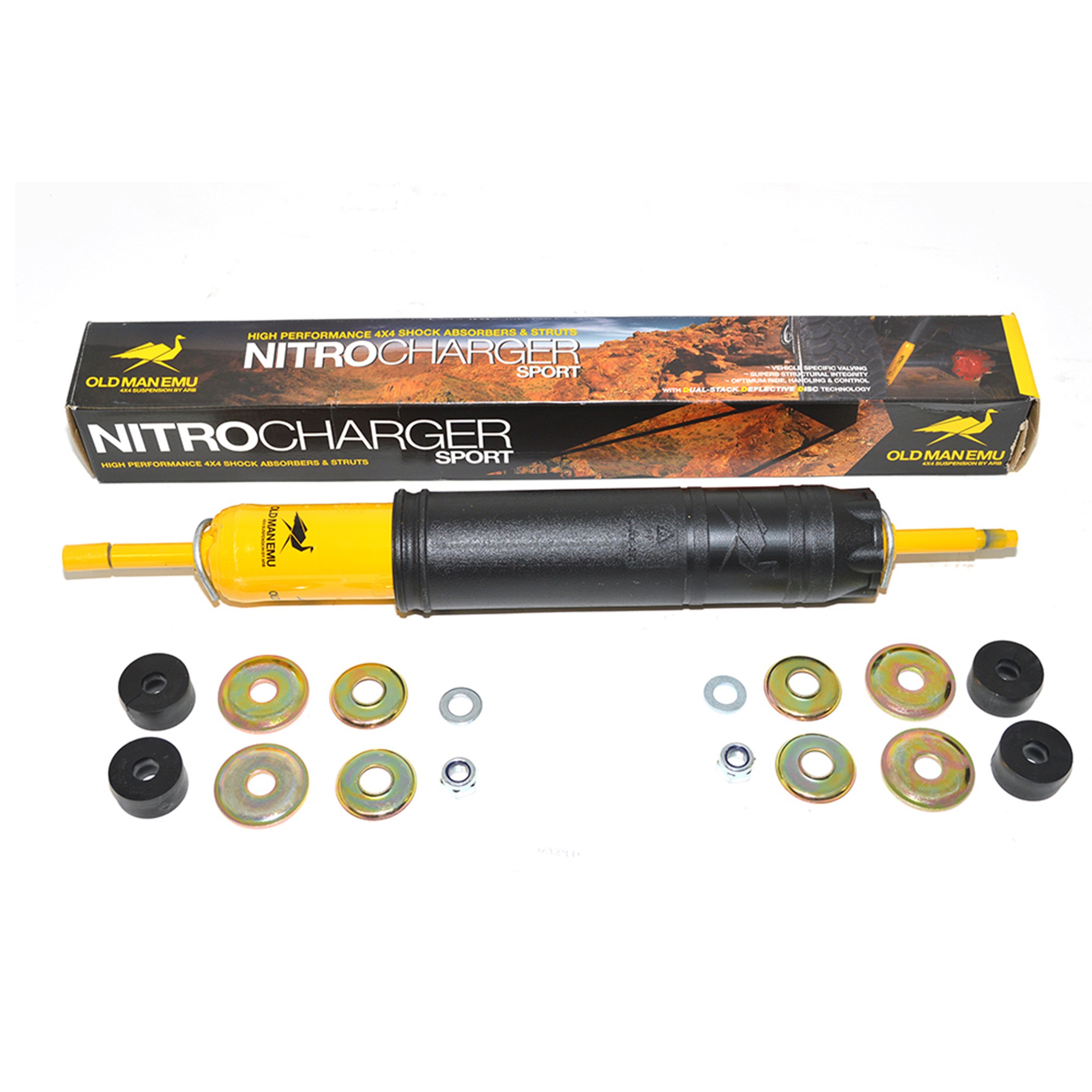 Old Man Emu Nitrocharger Sport Front Shock Absorber 90 110 D1 RRC Length Open 553mm Closed 329mm