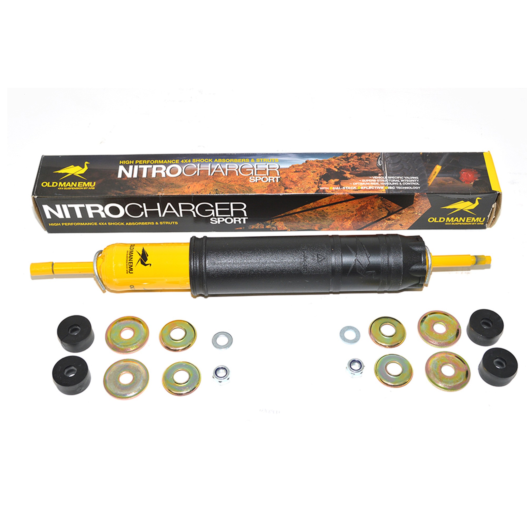 DA8911 - Old Man Emu Nitrocharger Sport Front Shock Absorber - 90/110/D1/RRC Length Open 553mm Closed 329mm