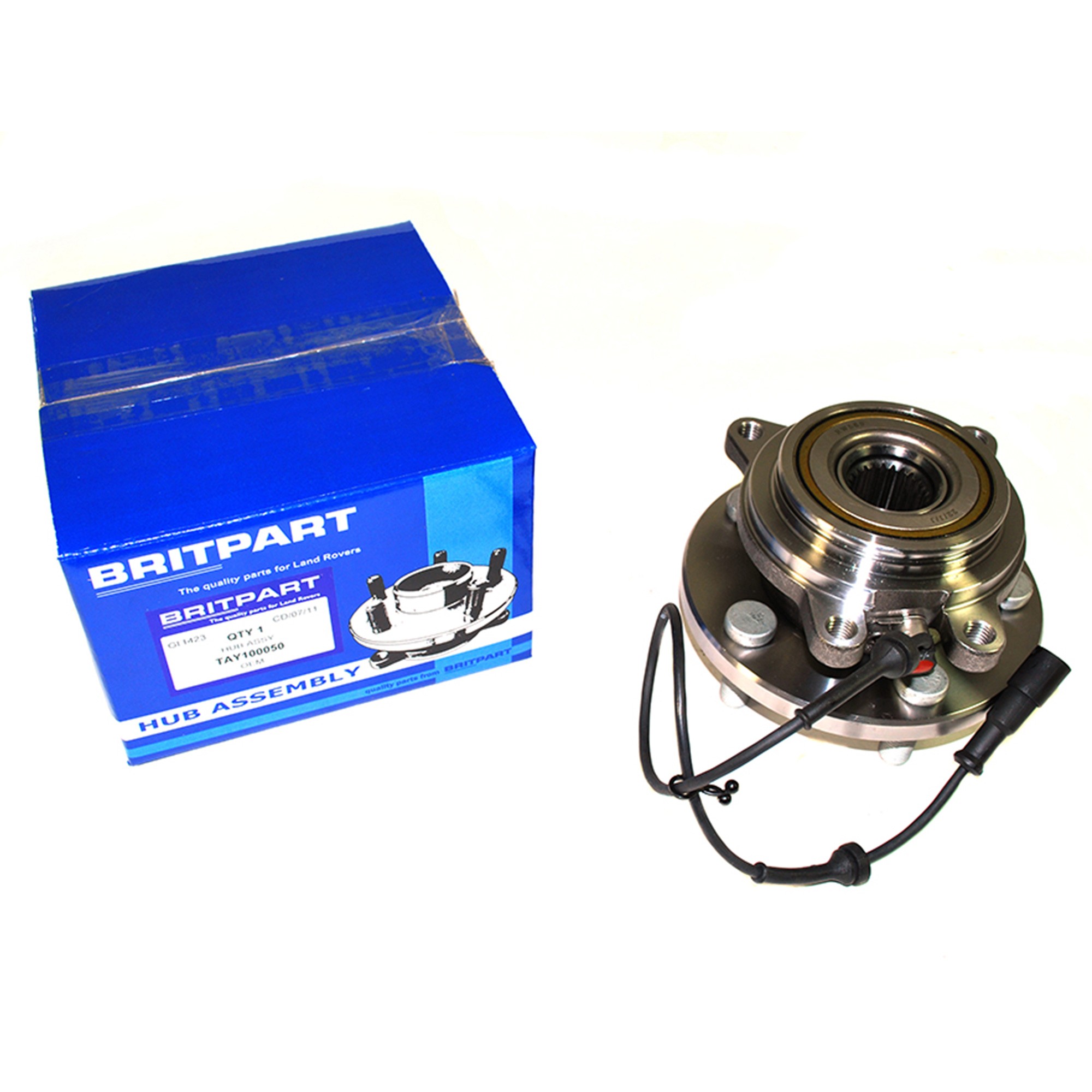 TAY100050 - Rear Hub and Flange with Sensor Discovery 2
