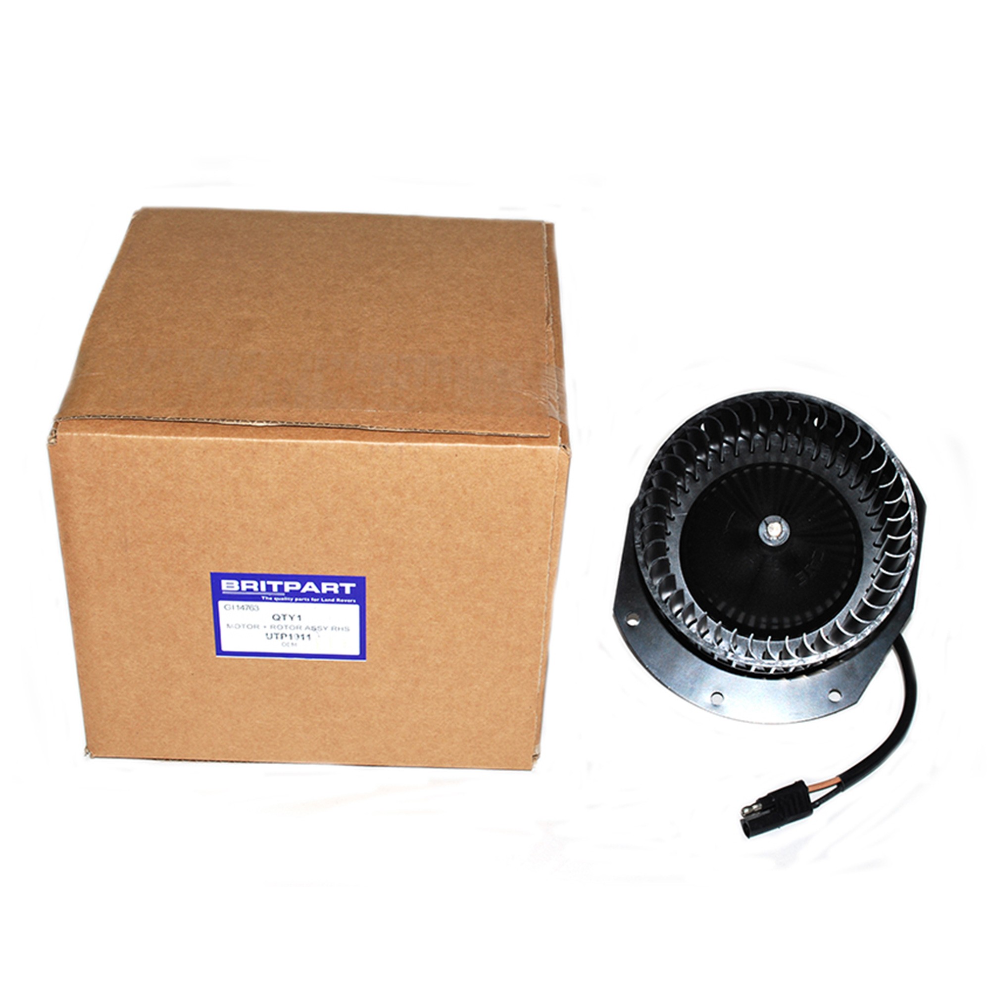 UTP1911 - Motor and Rotor Blower for Heater from MA939976 to WA159806