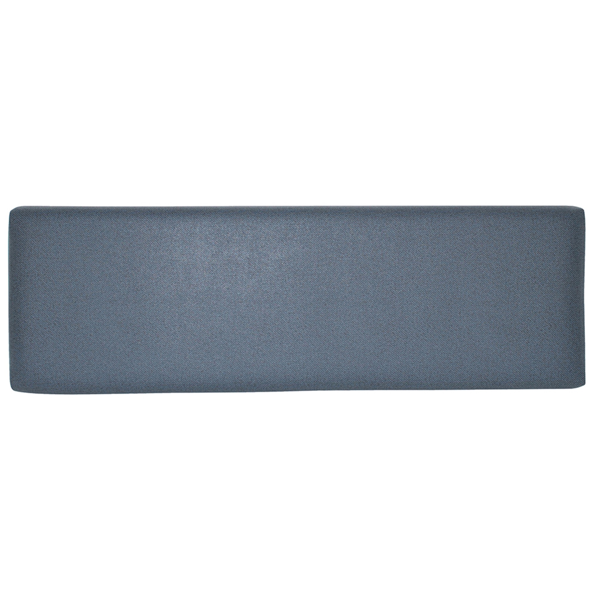 2 Man Bench Back Cushion Grey Twill