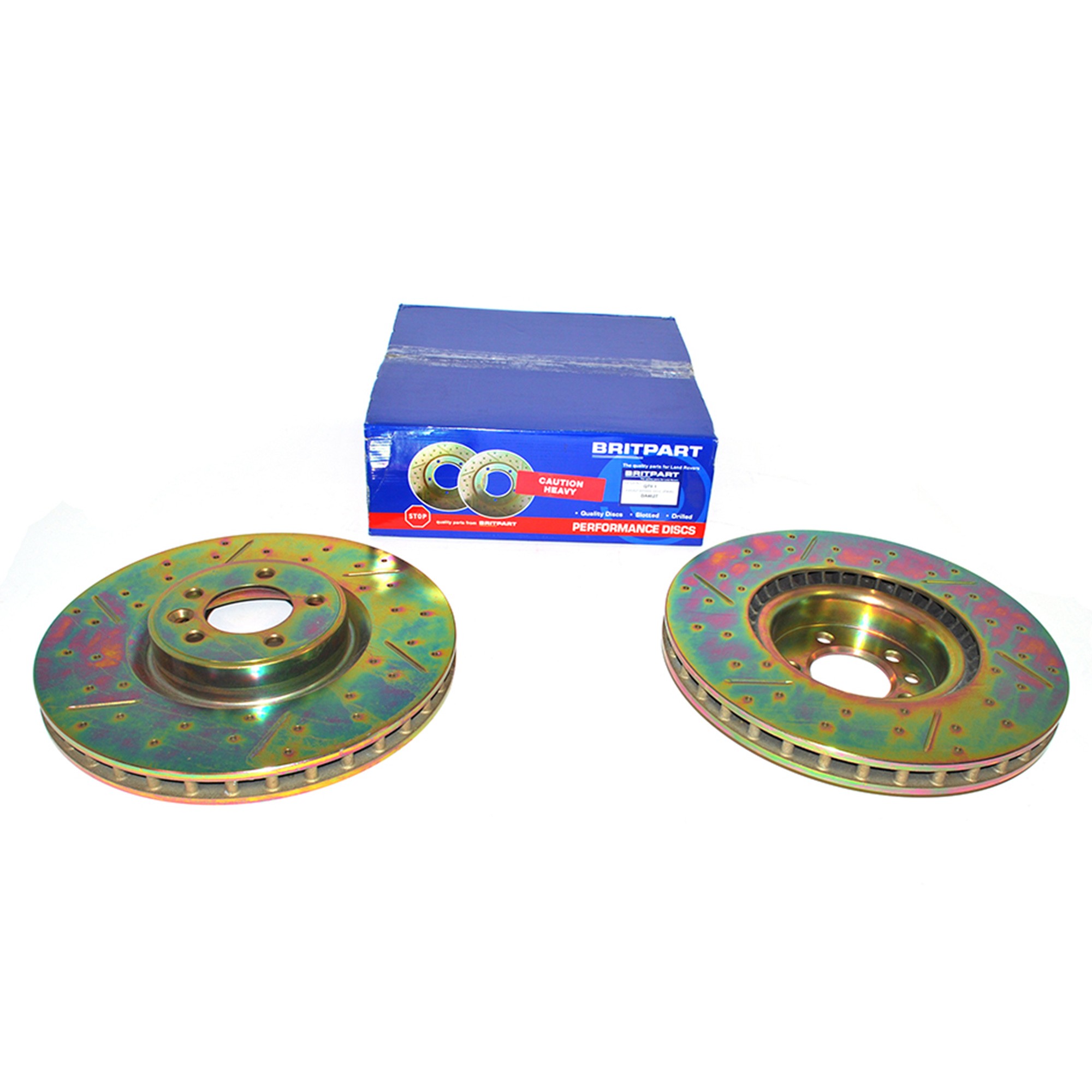 DA4627 - Britpart Performance Front Brake Disc 5.0 V8 from AA215623 (Pair)