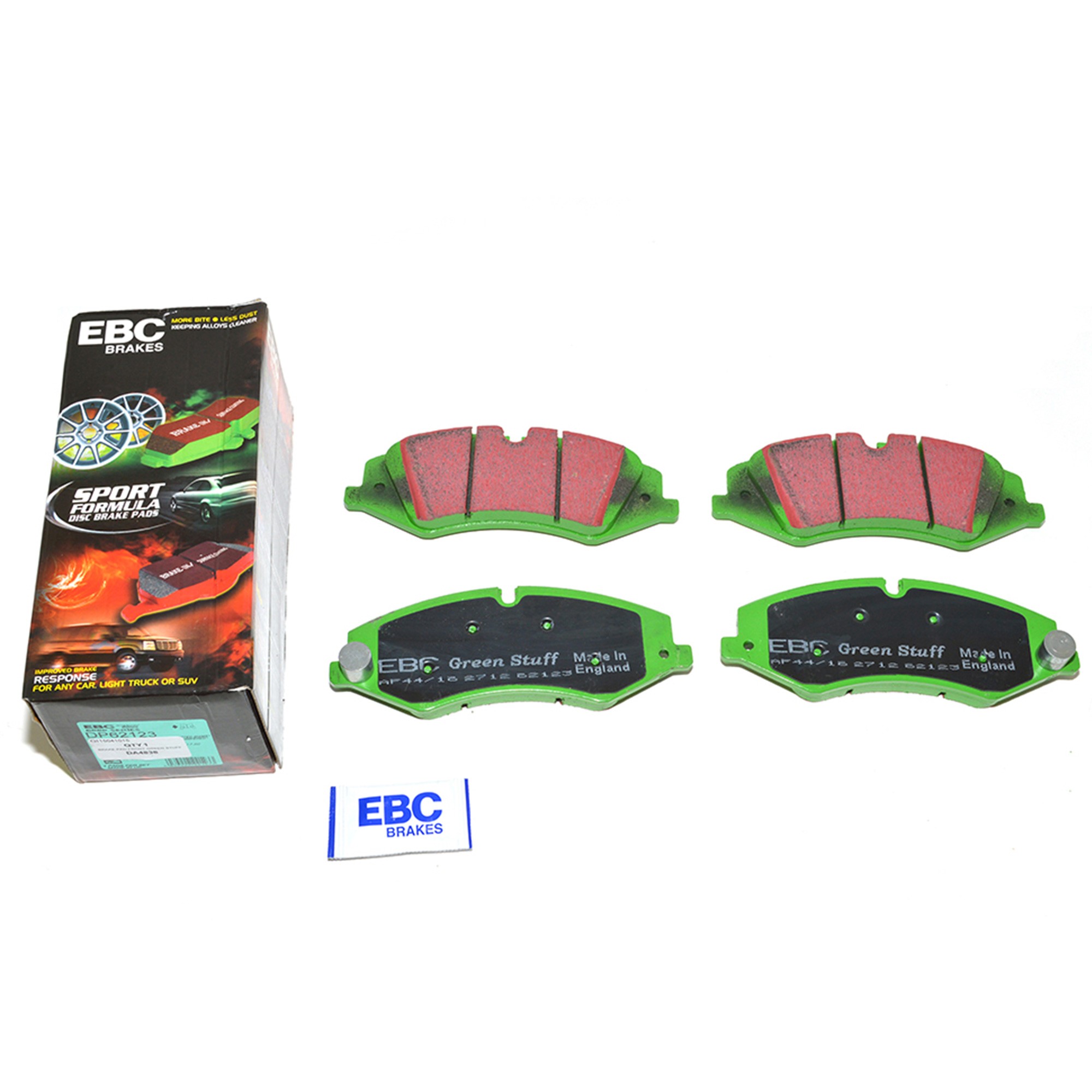 DA4838 - Front Ebc Green Stuff Pads Discovery 4