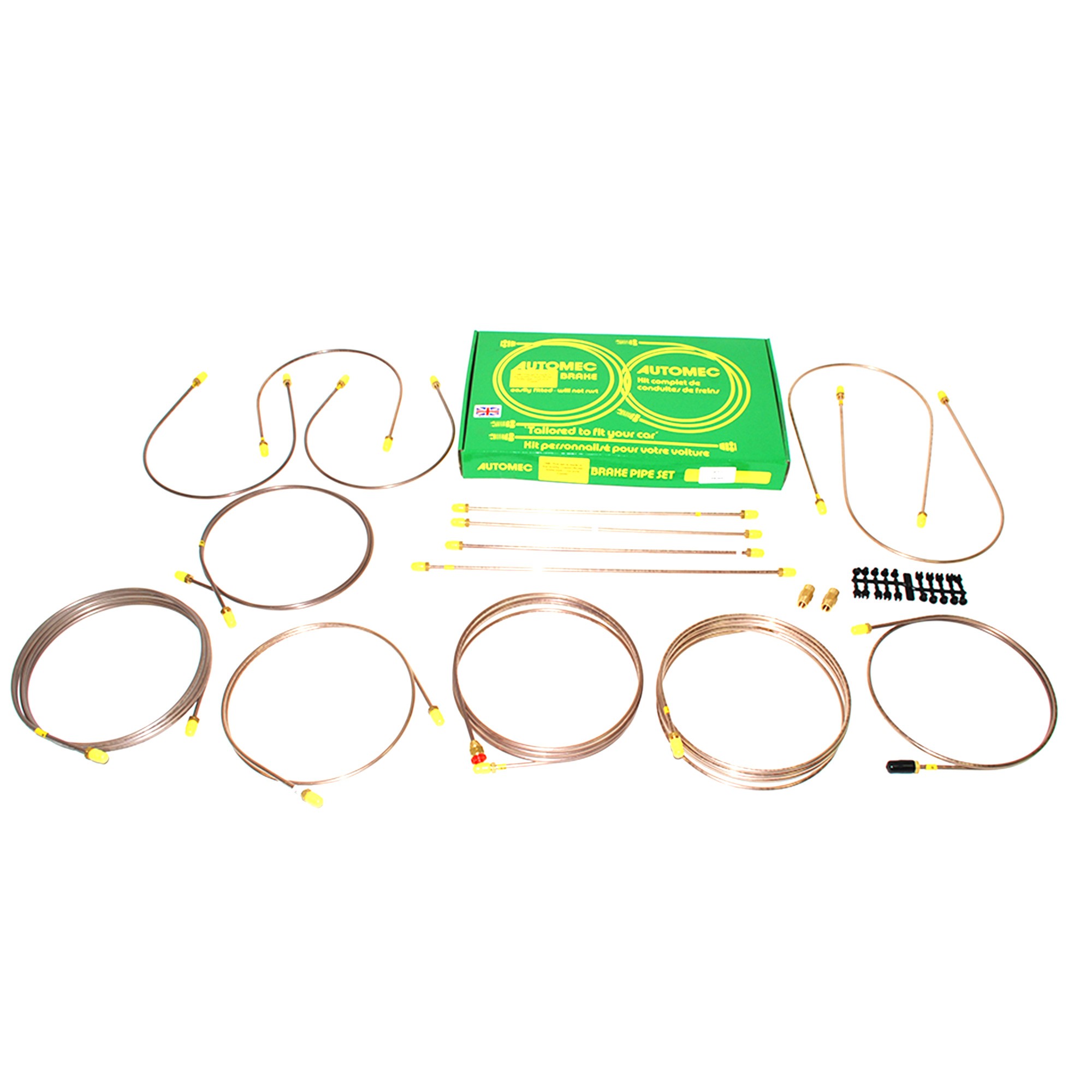 DA7433 - Brake Pipe Set LHD Discovery 1994 Type with Abs