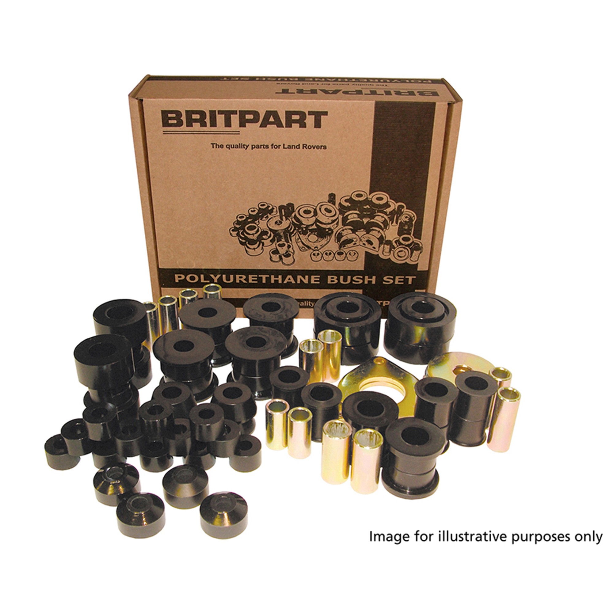 DC7104 - Polyurethane Bush Kit LWB Series 3