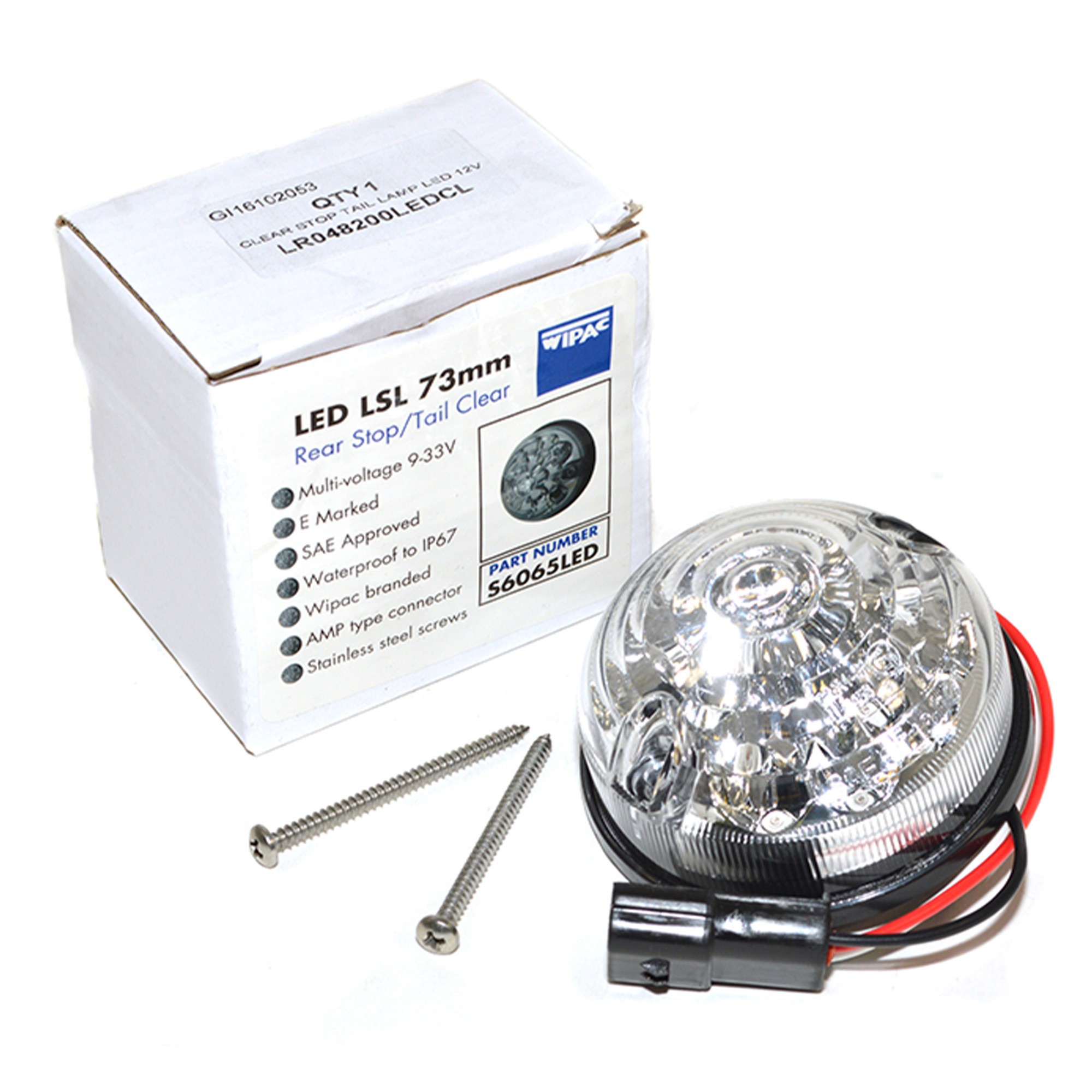 LR048200LEDCL - Clear Led Stop/Tail Light