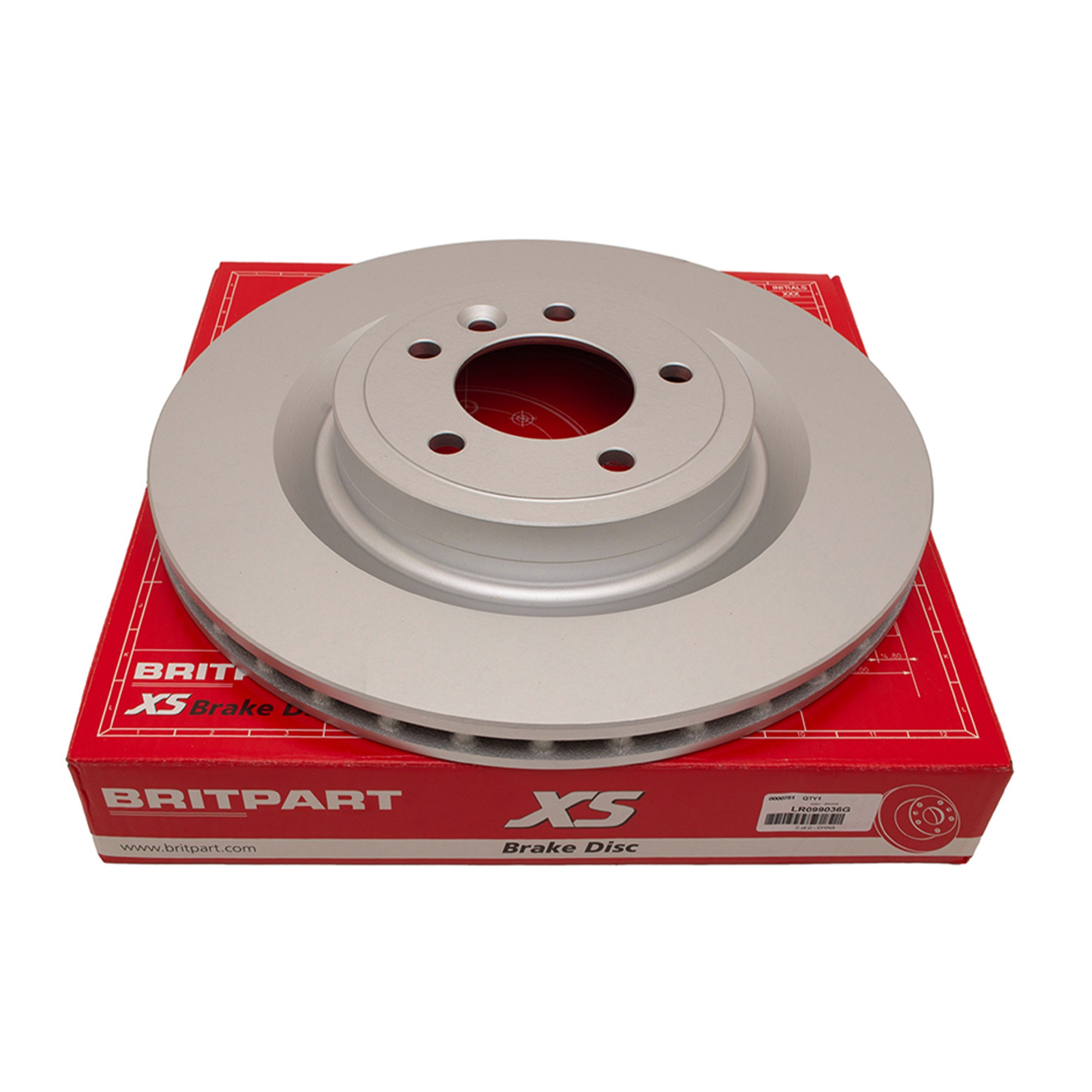 LR099036G - Brake Disc Rear Britpart Xs
