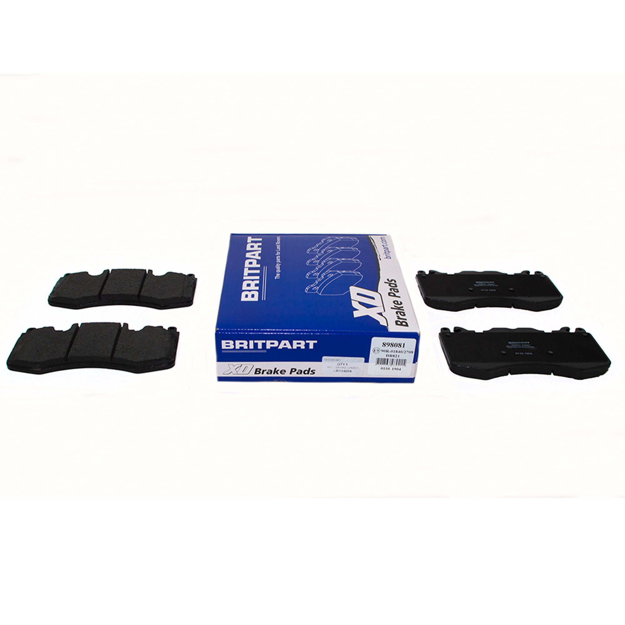 LR134694 - Front Brake Pads Discovery 3/4 R2 & Rs