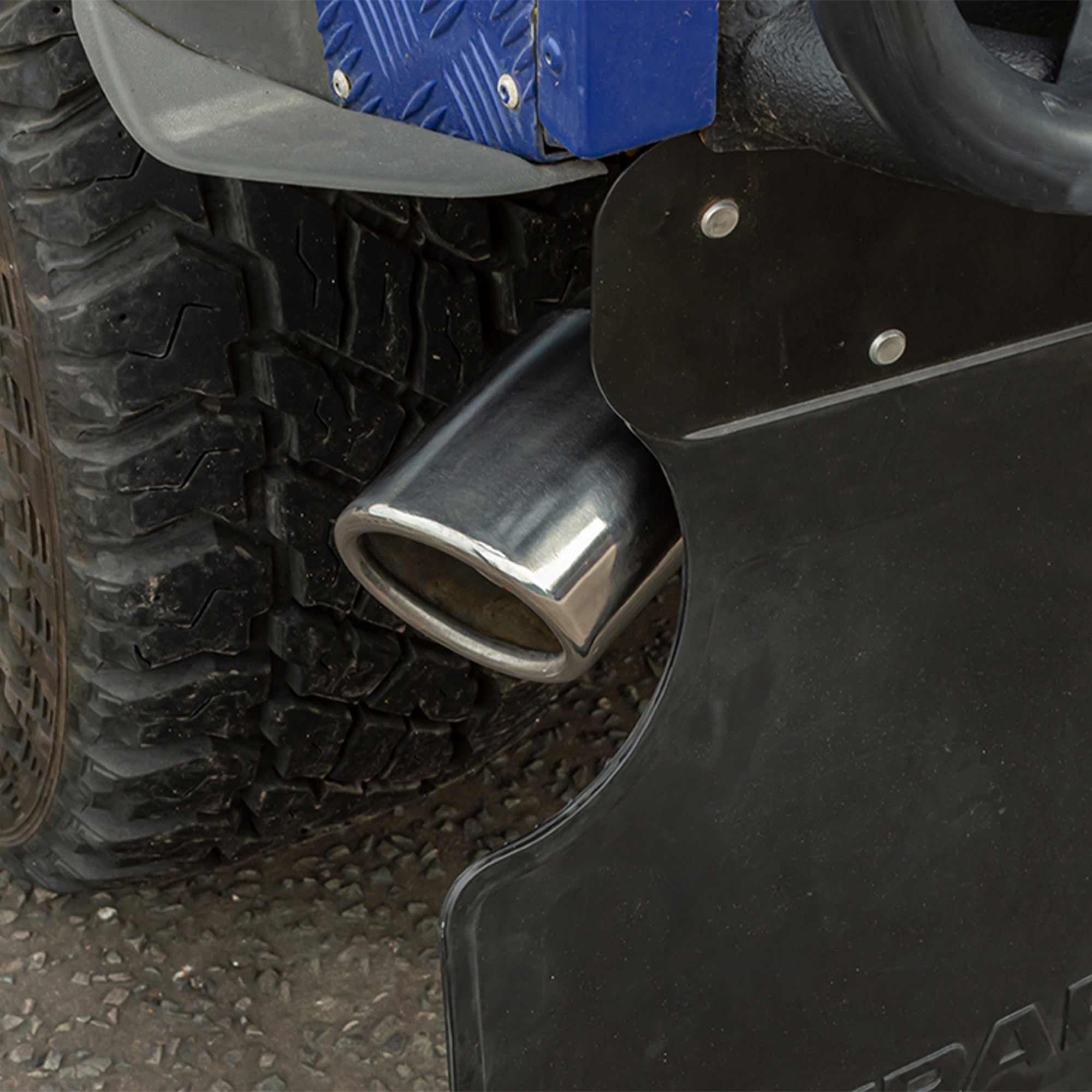110 Stainless Steel Big Bore Rear Pipe