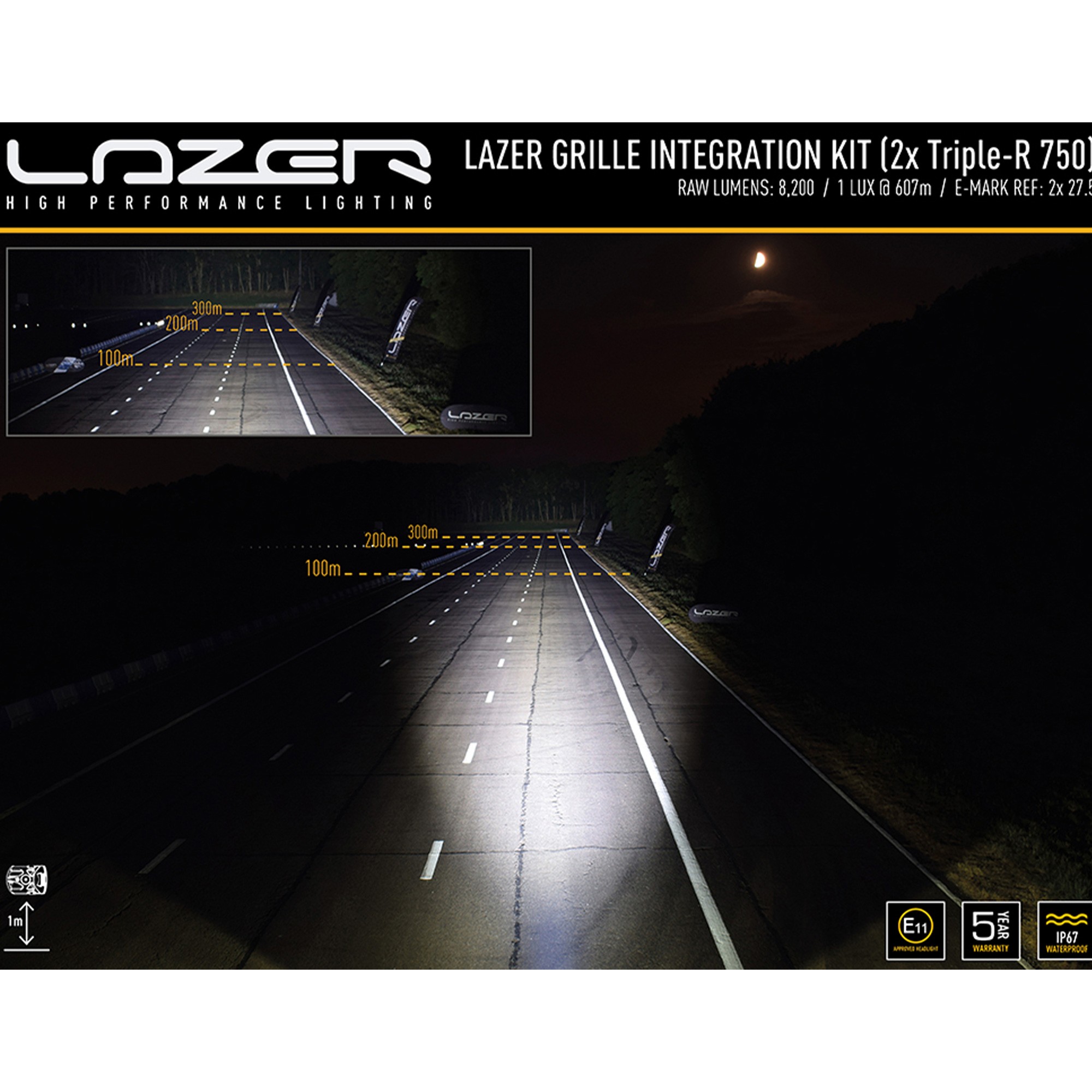 Disco 4 2014 on Grile Mount Kit - Lazer