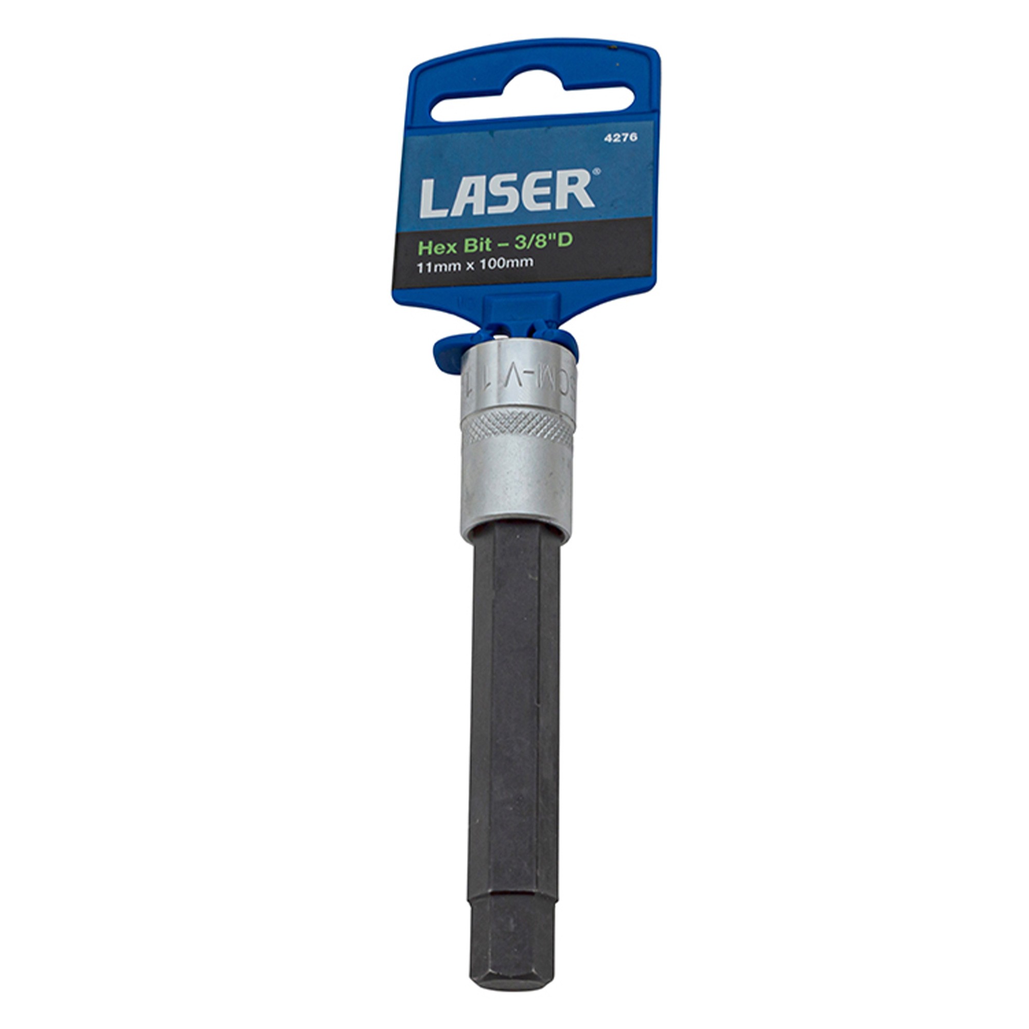 Long 3/8"D 11mm Hex Bit - Laser