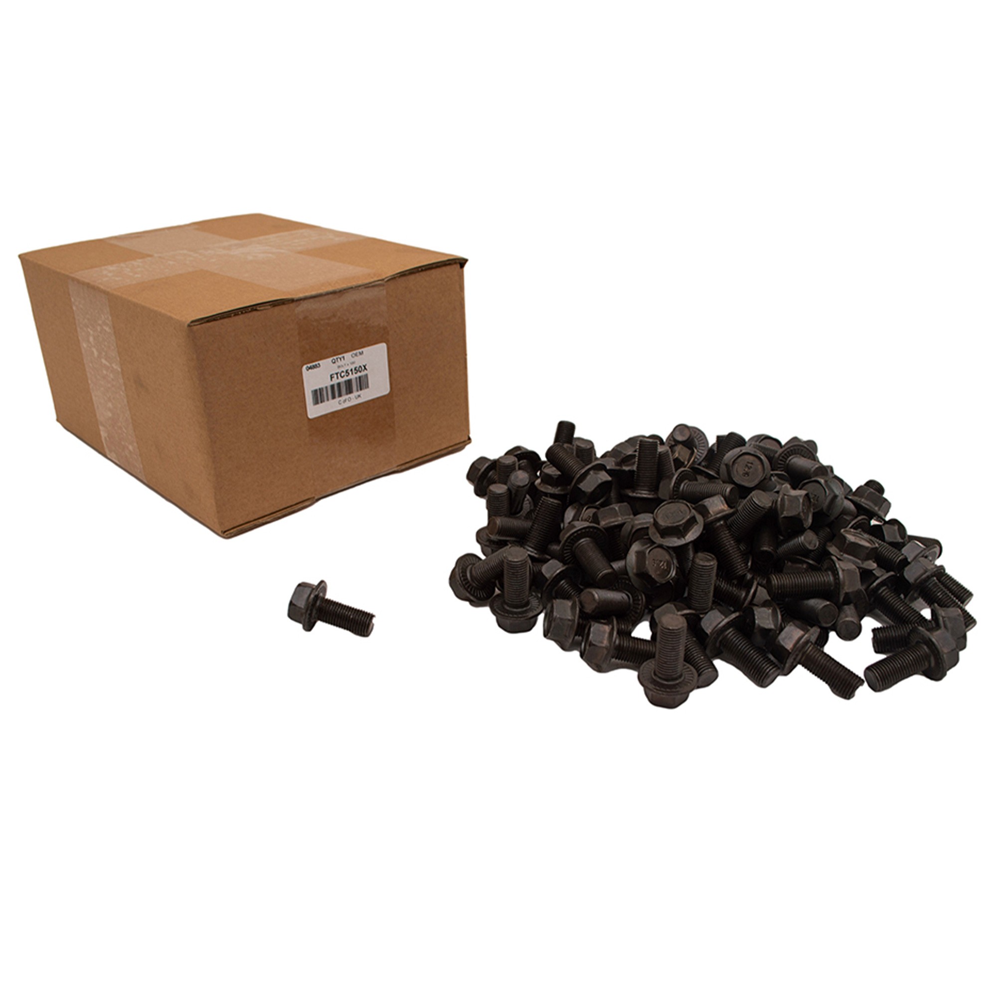 100 x Bolt for Crown Wheel Subject to Axle Number
