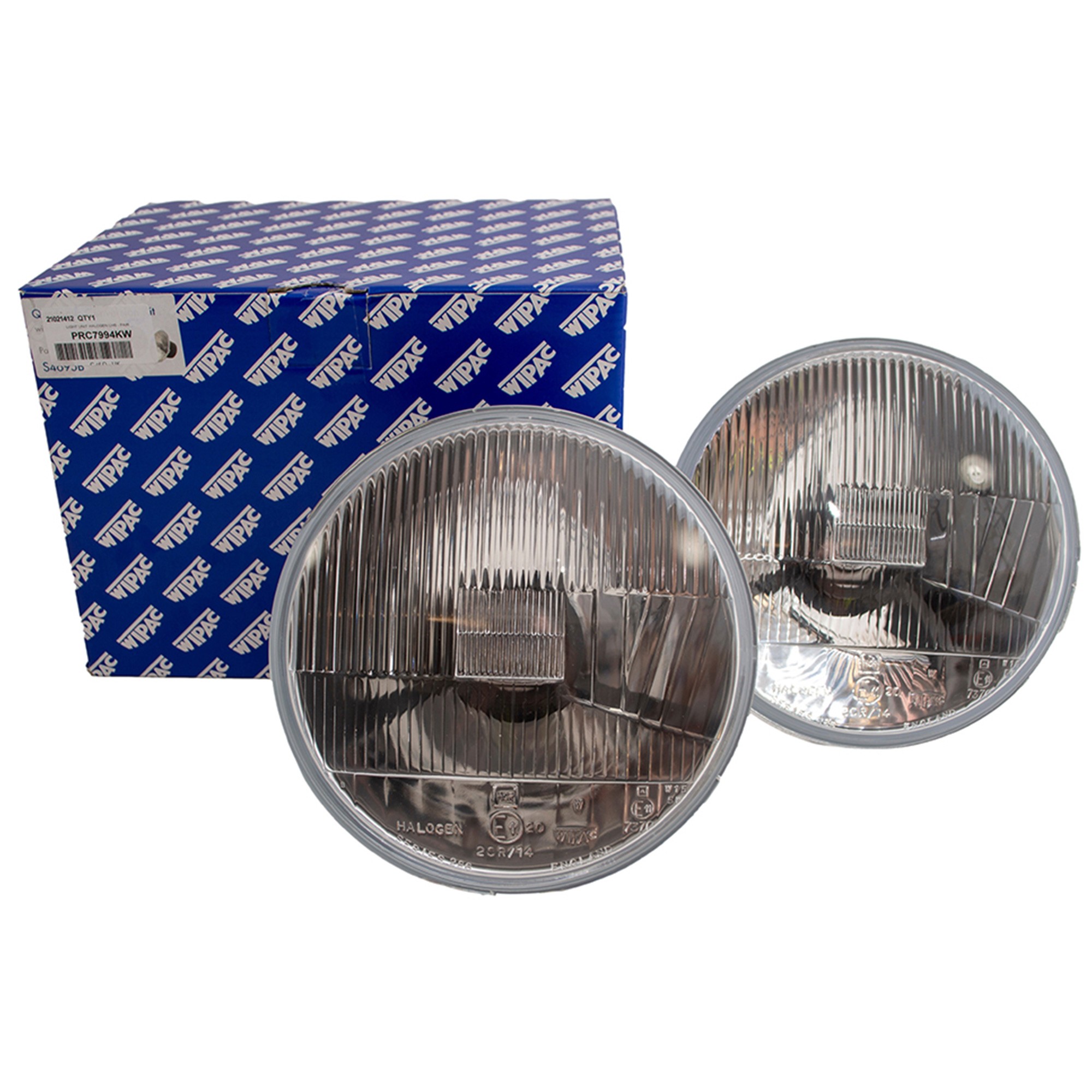 LHD Super Crystal Halogen Headlamps Pair Bulbs Not Supplied Use Part No : 589783