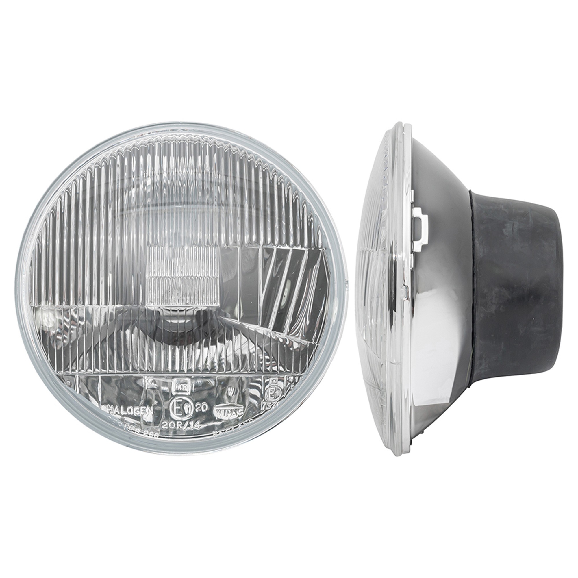 LHD Super Crystal Halogen Headlamps Pair Bulbs Not Supplied Use Part No : 589783