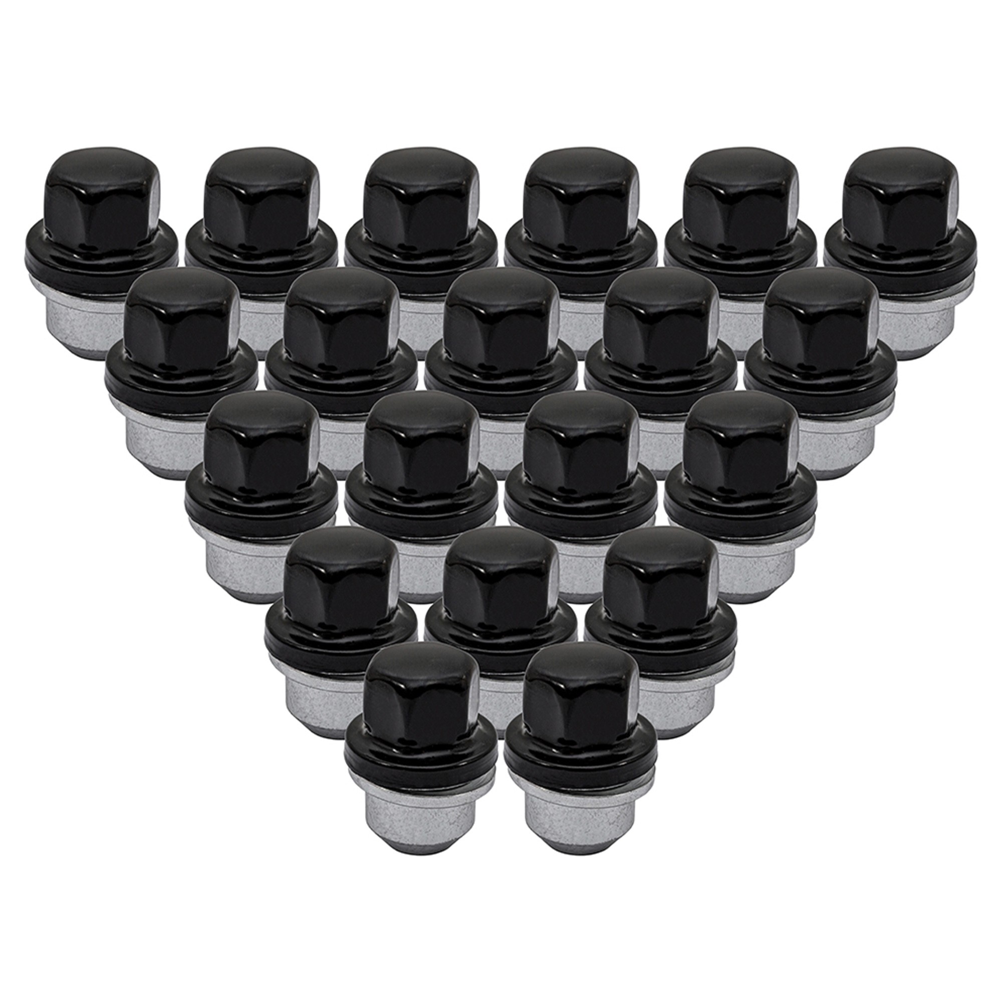 100 x OEM Steel Wheel Nut 16mm Land Rover