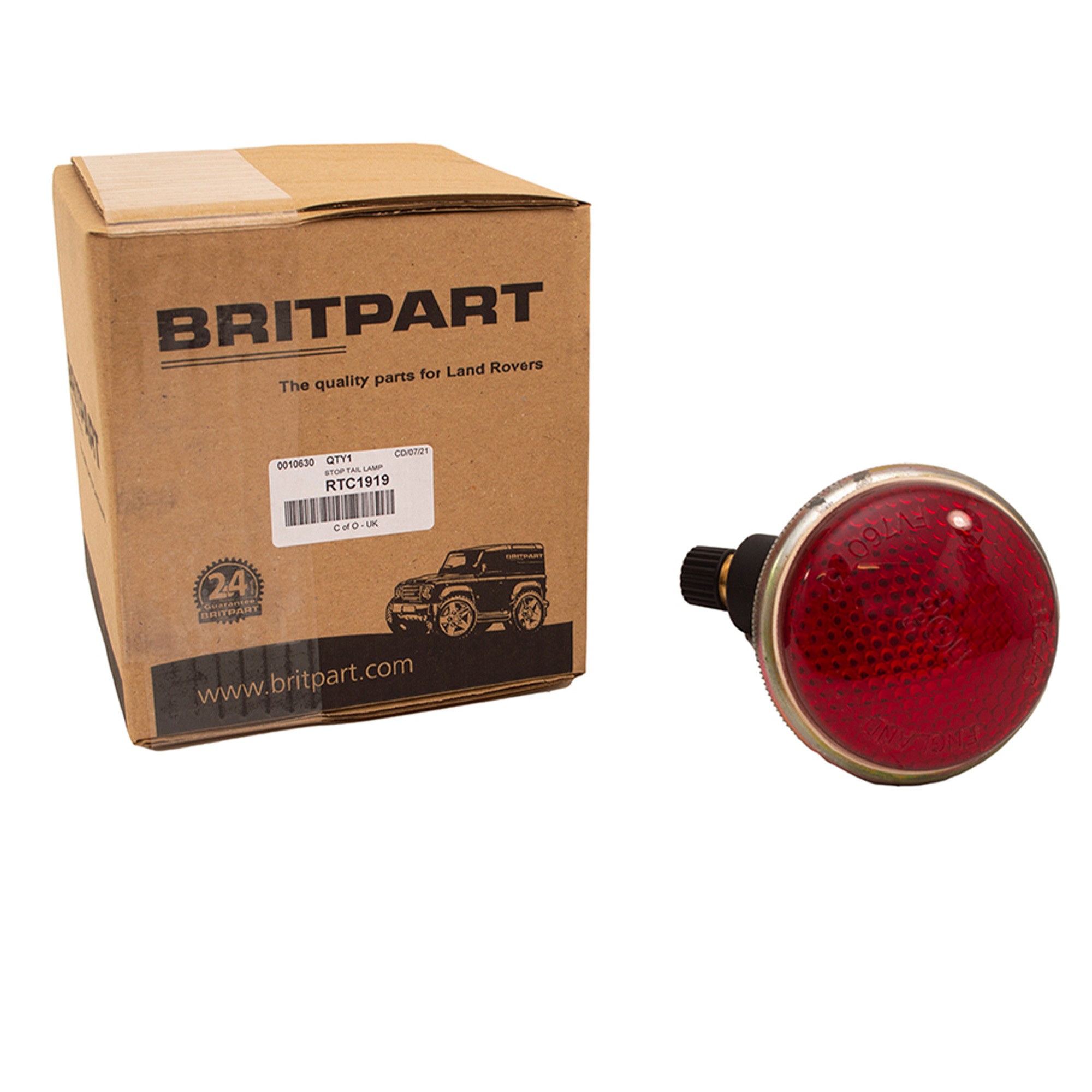 RTC1919 - Genuine Rear Lamp Assembly Stop Tail Military Late Type