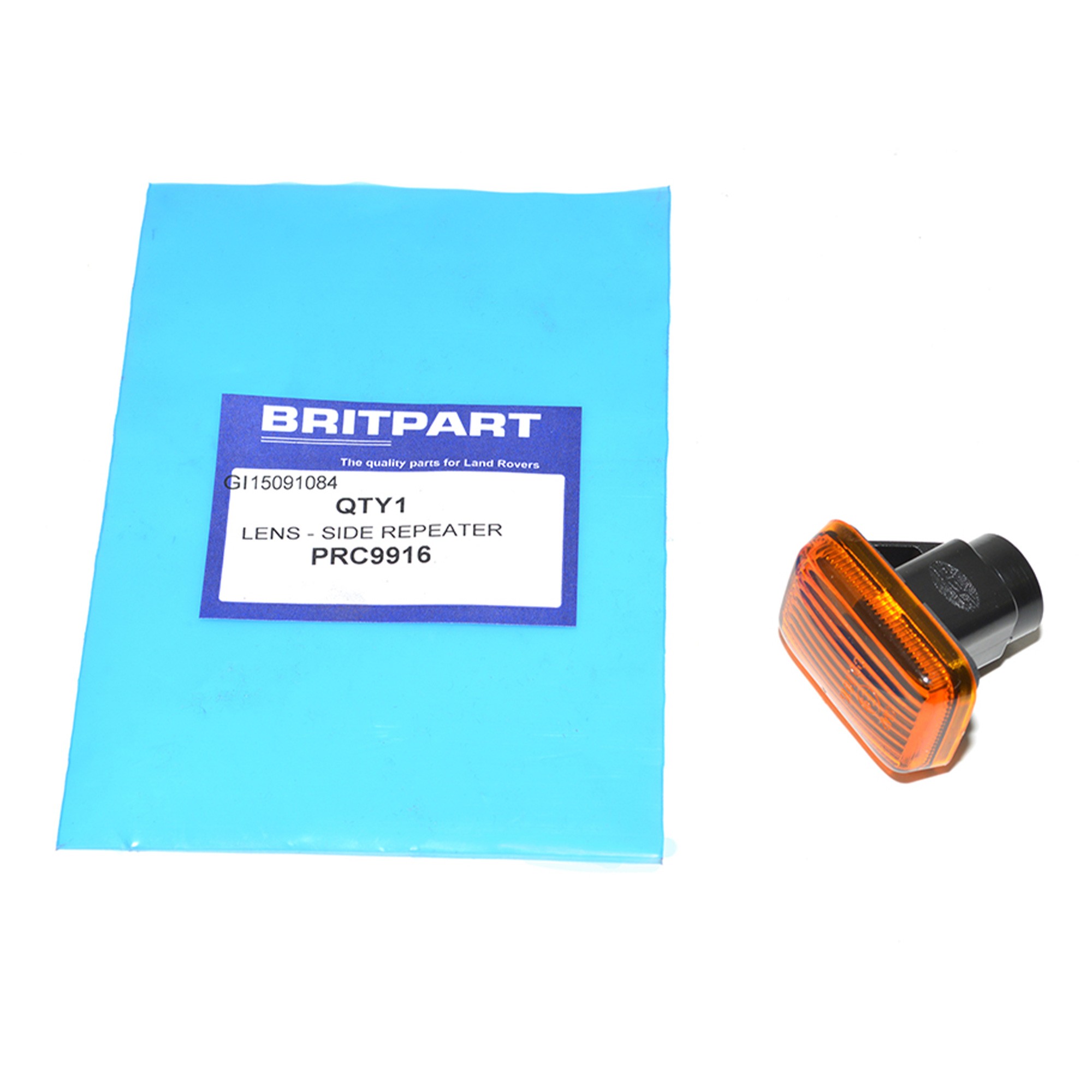 PRC9916 - Lens Side Repeater Square Type 90/110 300TDI Discovery 1 & P38