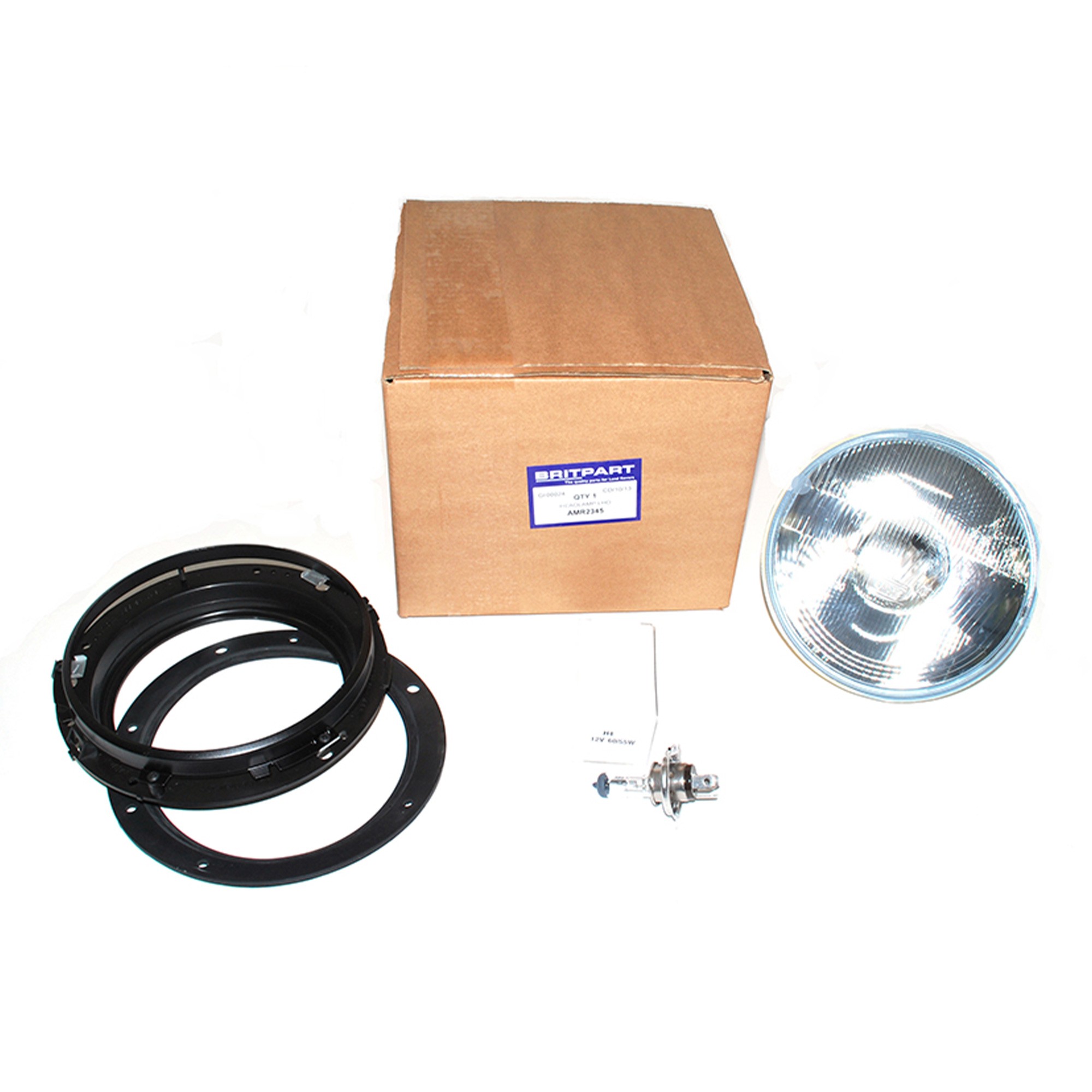 AMR2345 - Headlamp Assembly LHD Wipac from 1993 Halogen and Range Rover Classic from KA638151