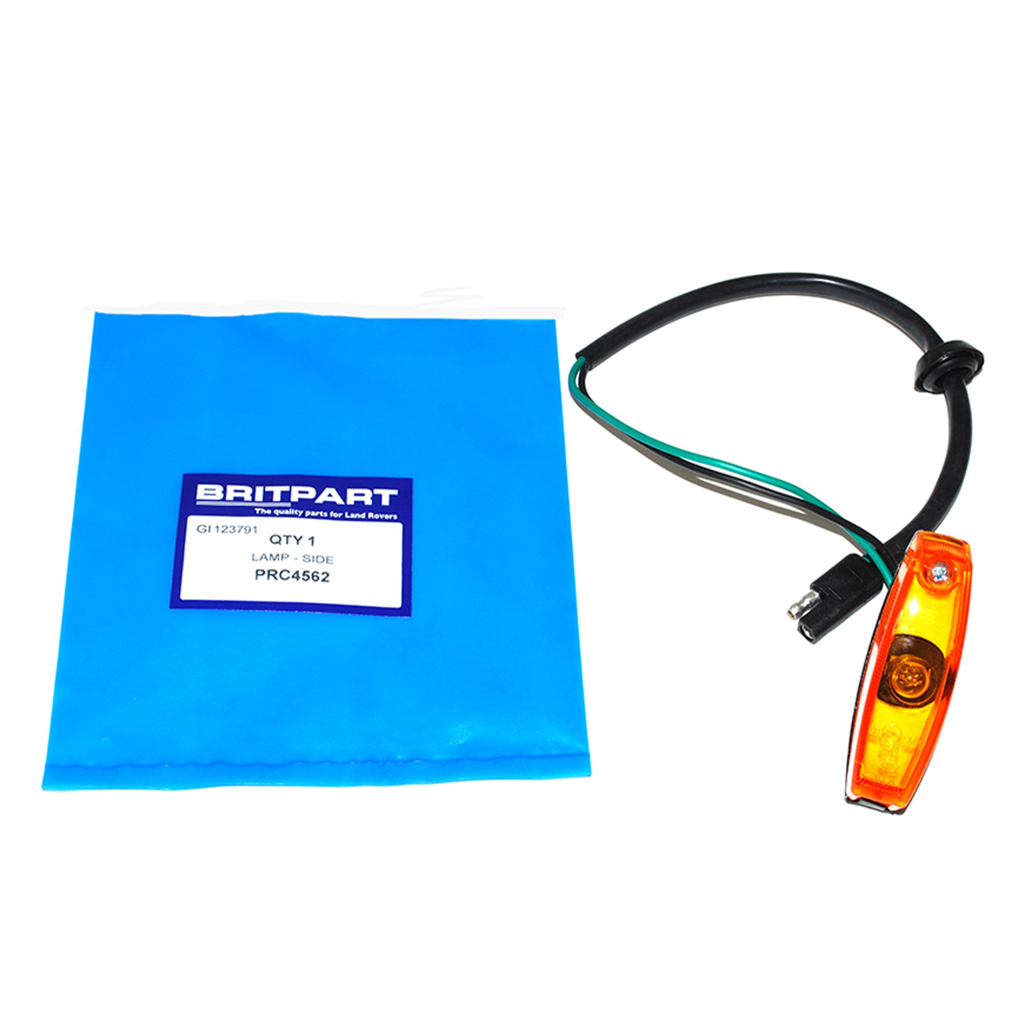 PRC4562 - Side Repeater Lamps Range Rover Classic 1984-86.