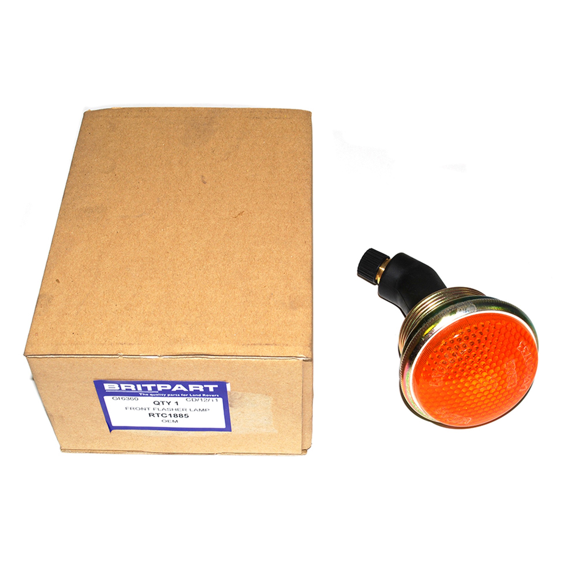 Genuine Front Flasher Lamp Assembley Late Type Military. - RTC1885