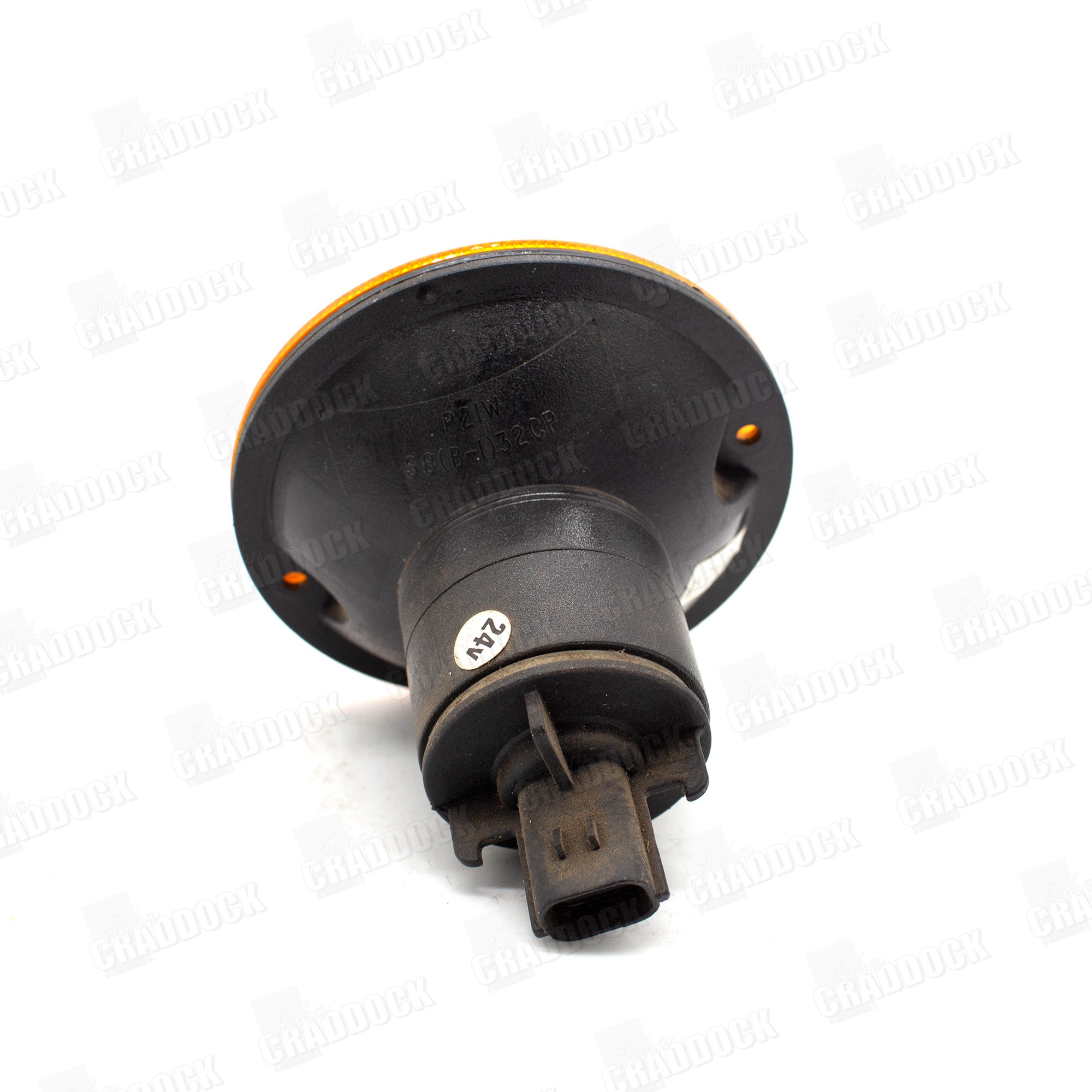 Genuine Lamp Assembley Military Side Front Glass Lens Screw on Lens.
