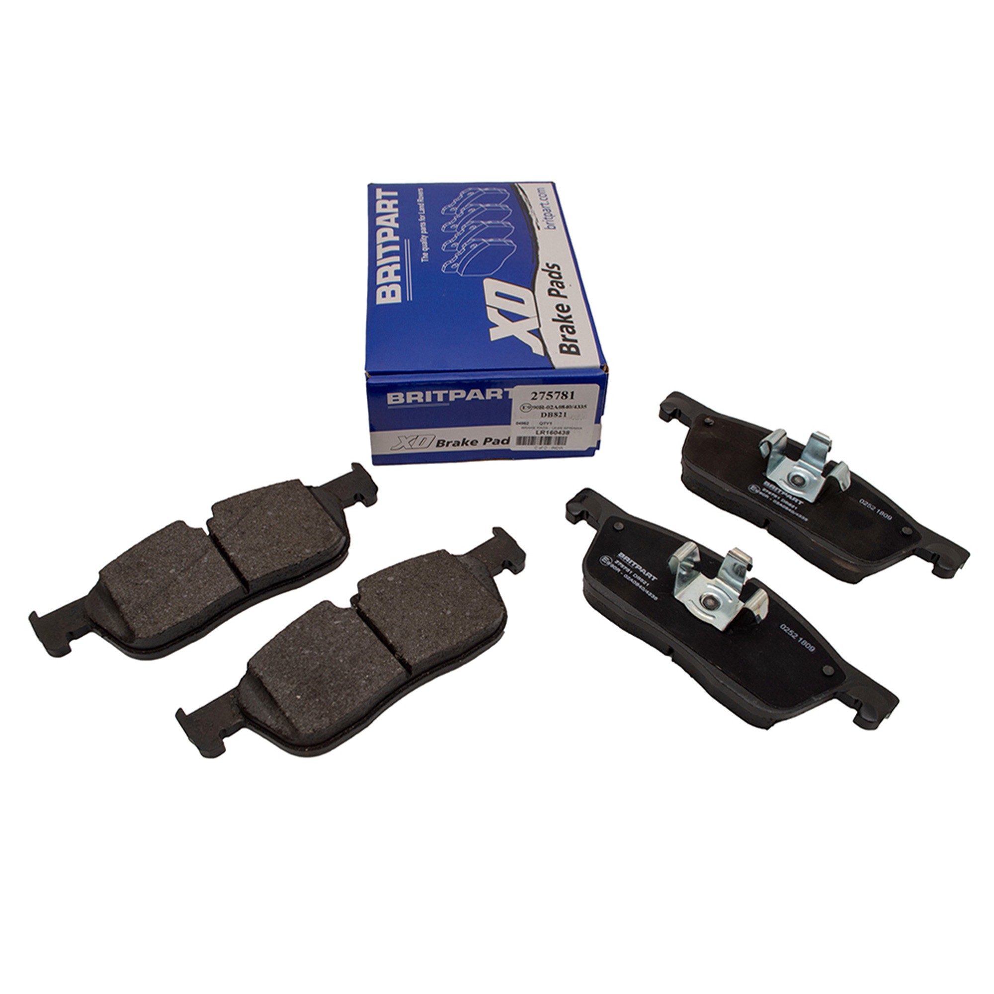 LR160438 - Front Brake Pads for Size 17 Disc