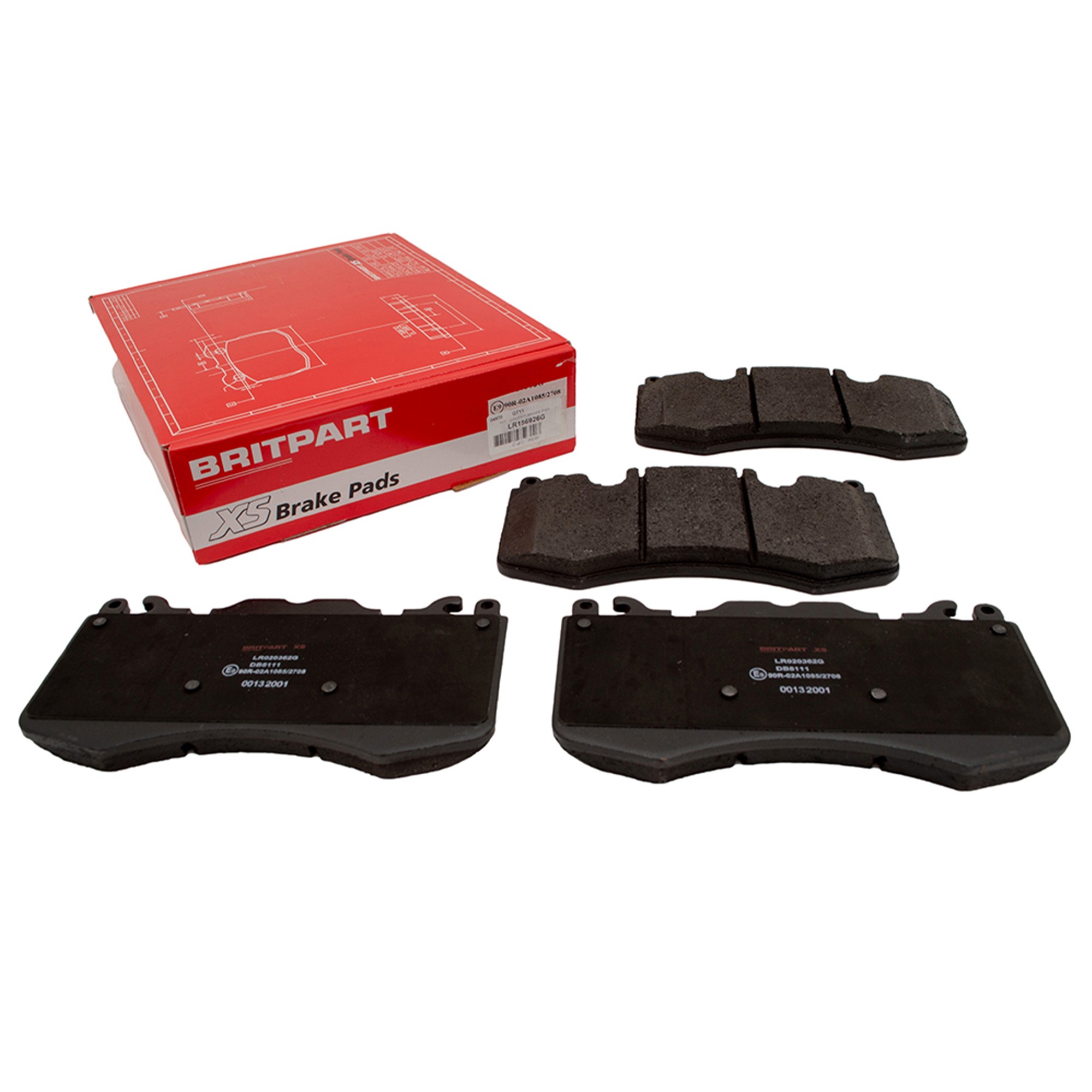 LR156926G - Xs Front Brake Pads for 380mm Discs