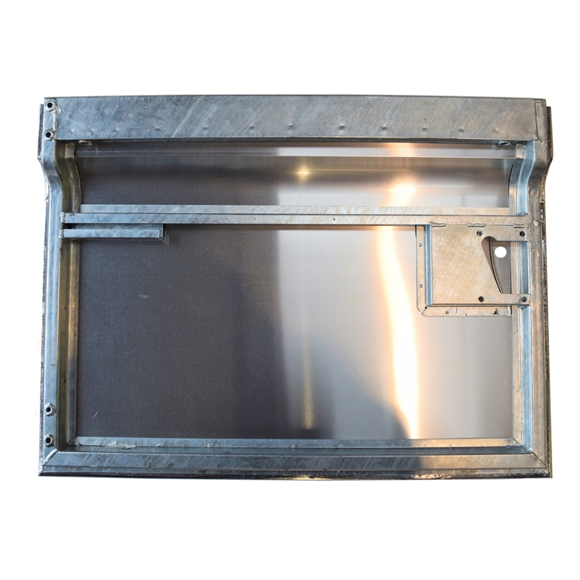 Galvanised Door Bottom RH for Anti Burst Lock Type Series 3 and 90/110 (Alloy Skin)