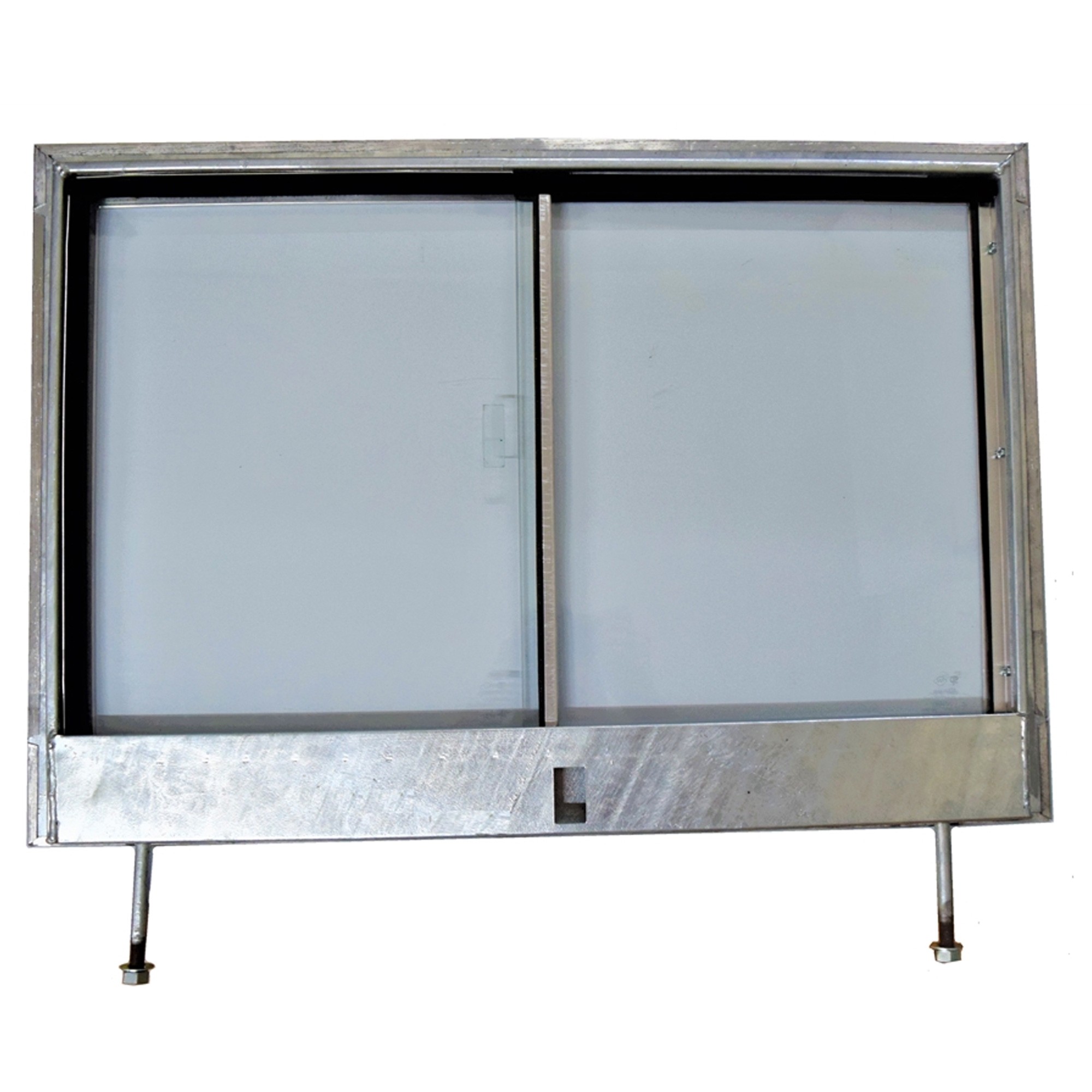 Galvanised LH 2ND Row Door Top Glazed 1958-1985