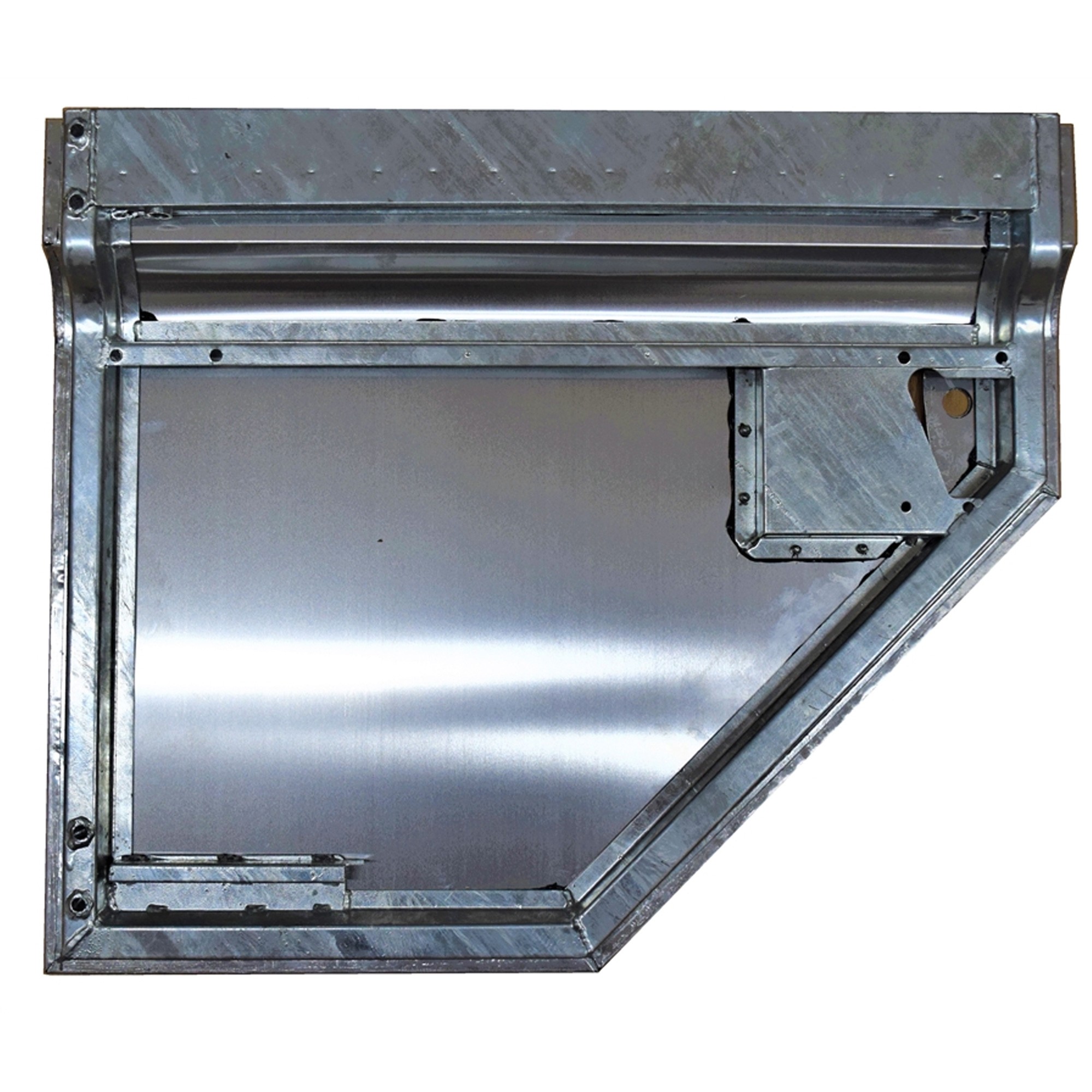 Galvanised RH Rear Side Door Bottom. (Anti Burst)