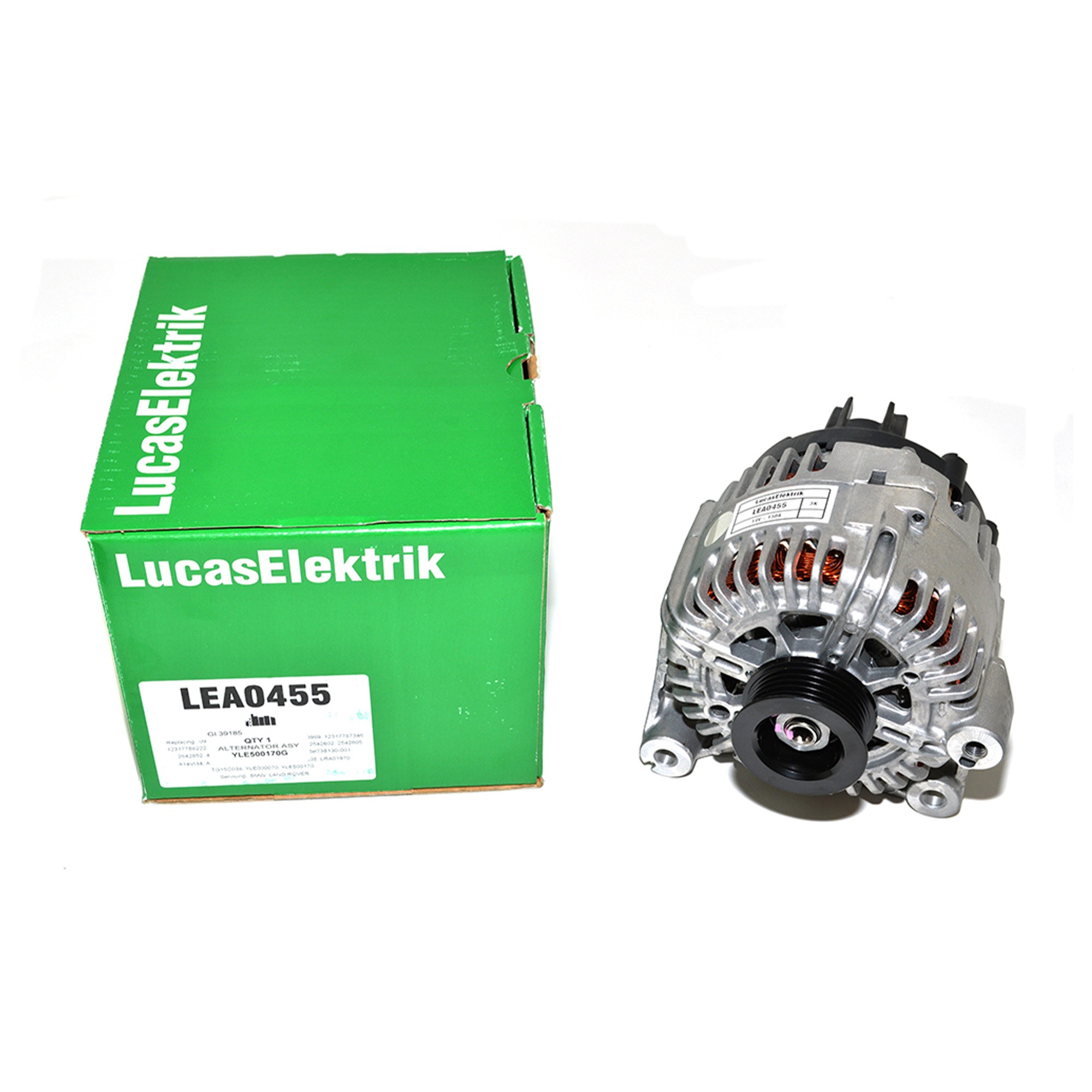 OEM Alternator Freelander 2002>2006 150 Amp from 2A000001 - YLE500170 G