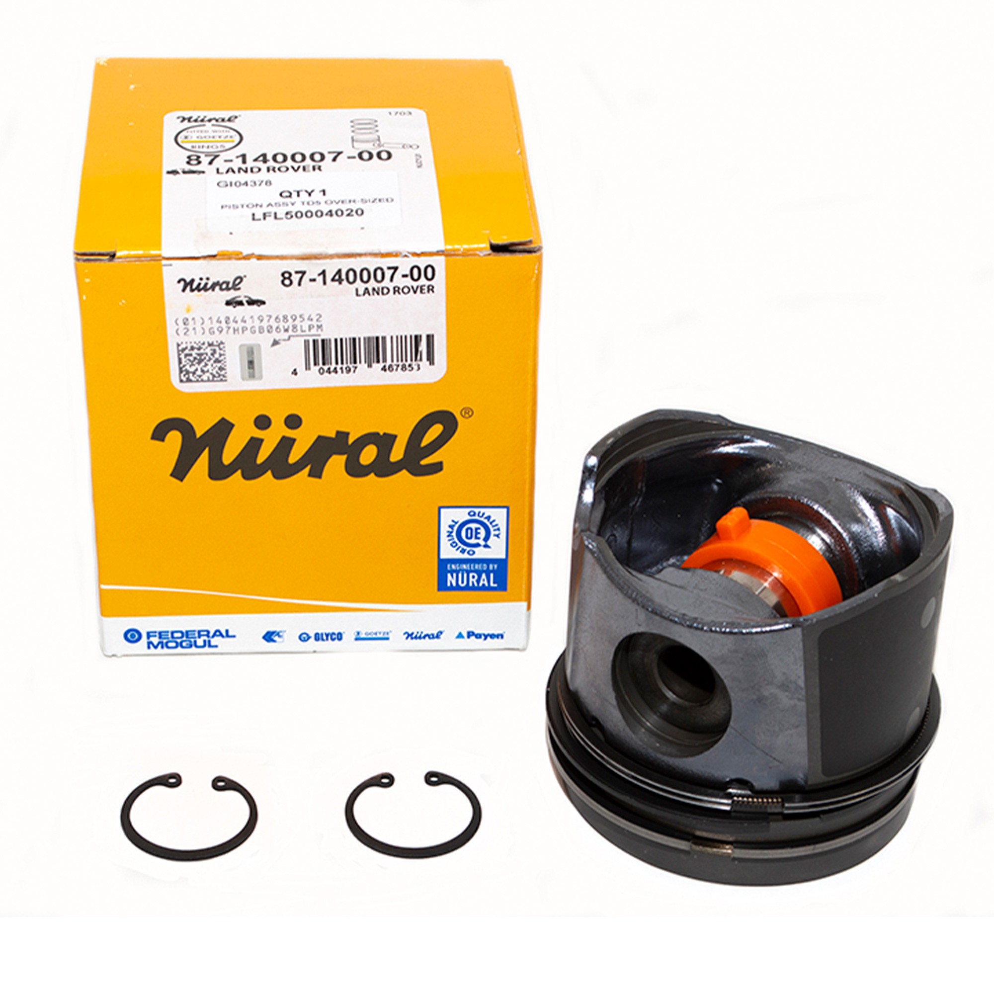 LFL50004020 - TD5 0.20 Os Piston and Rings Standard to 1A622423