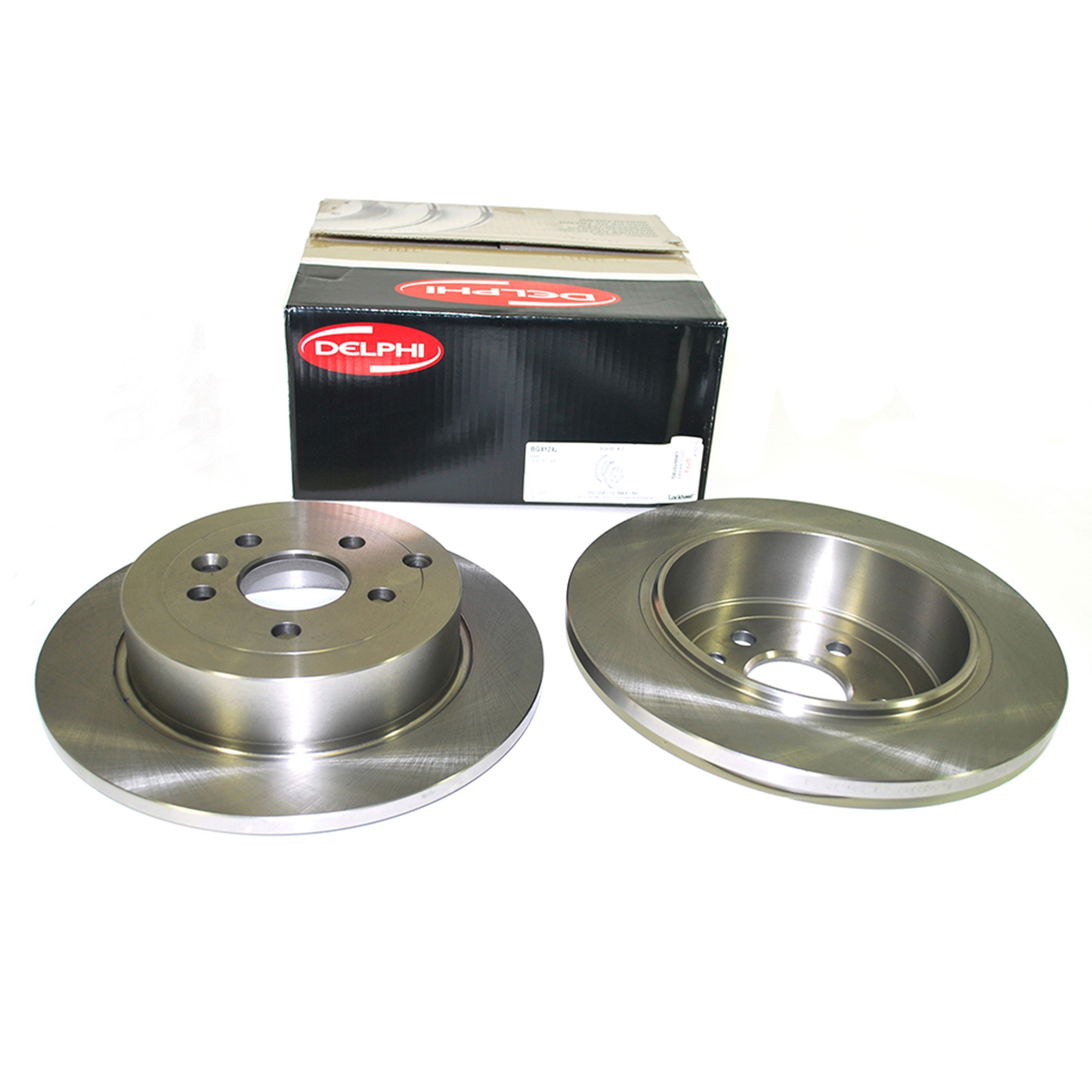 LR001018AP - Delphi Rear Brake Disc Freelander 2 2.2 Diesel (Pair)